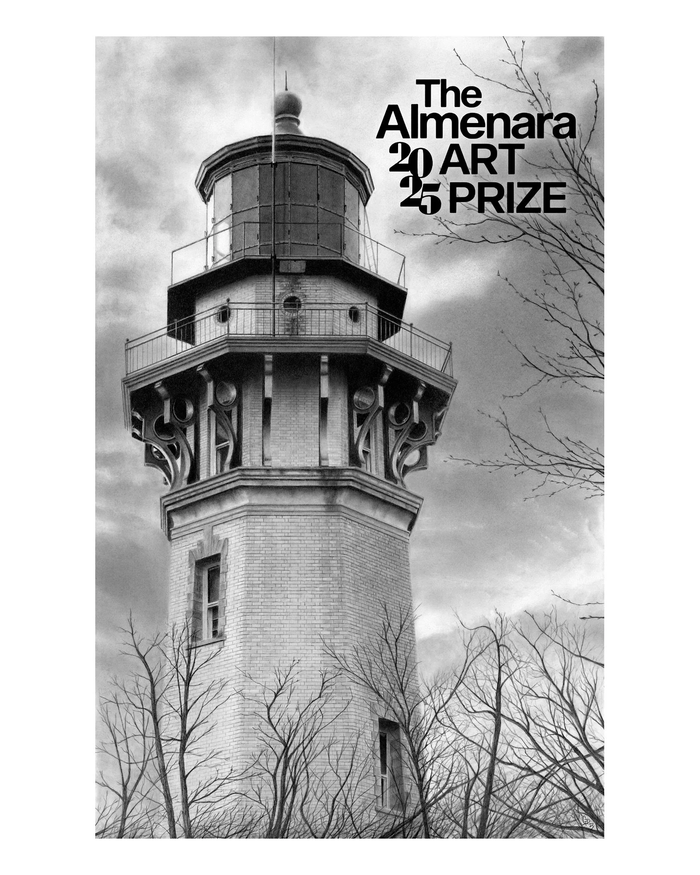 Extremely honored to have my drawing of the Staten Island Lighthouse accepted into the Almenara Art Prize&rsquo;s online exhibition in both the Drawing and Landscape categories. Thank you @almenaracollection for including me amongst so many world cla