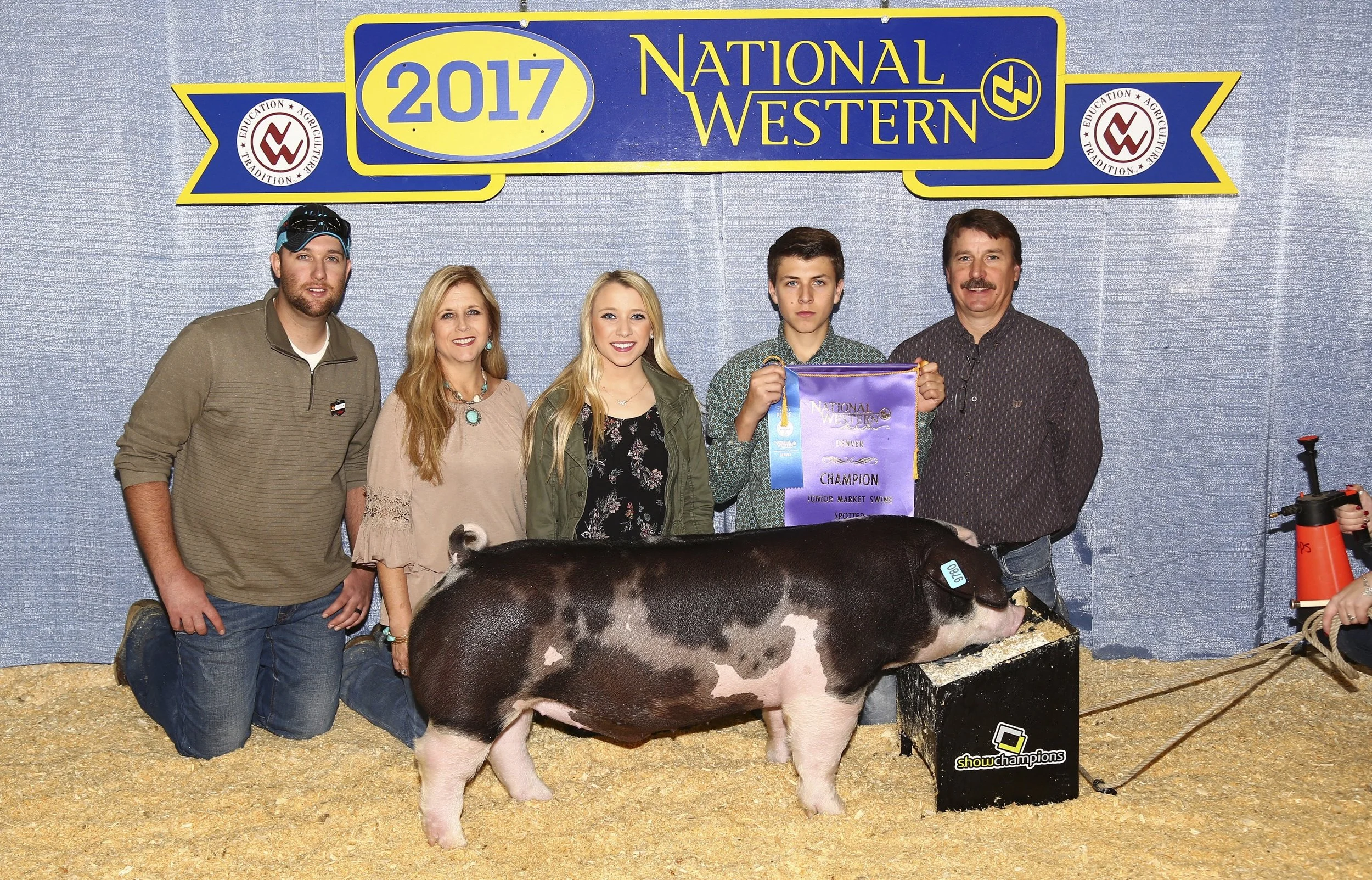 Champion Spot Barrow National Western Stock Show 