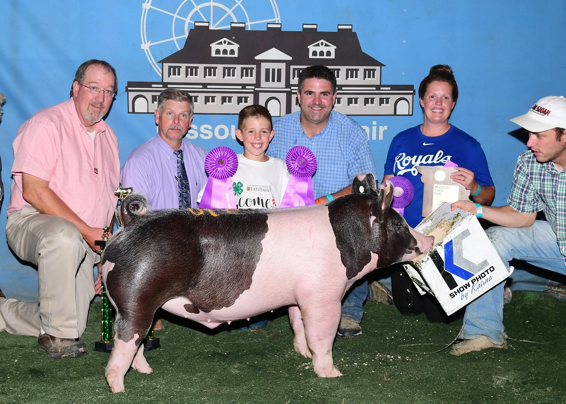 Champion 4H &amp; Grand Champion Barrow Missouri State Fair 