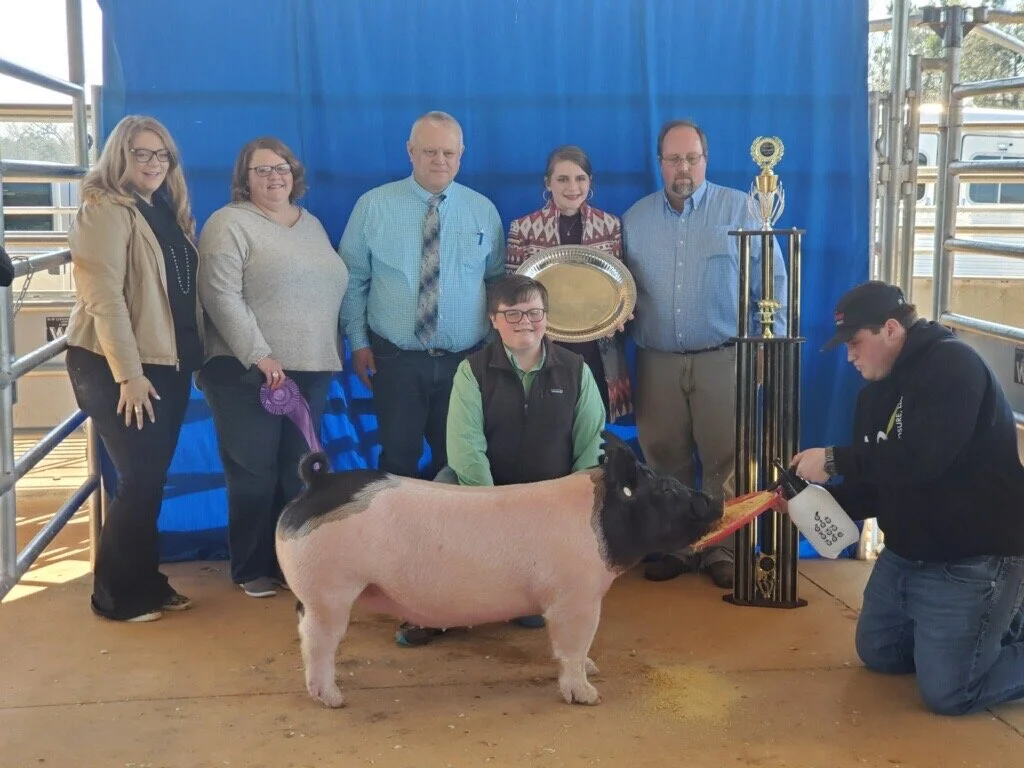 Grand Gilt and Supreme Champion Overall Seminole County Market Hog Show