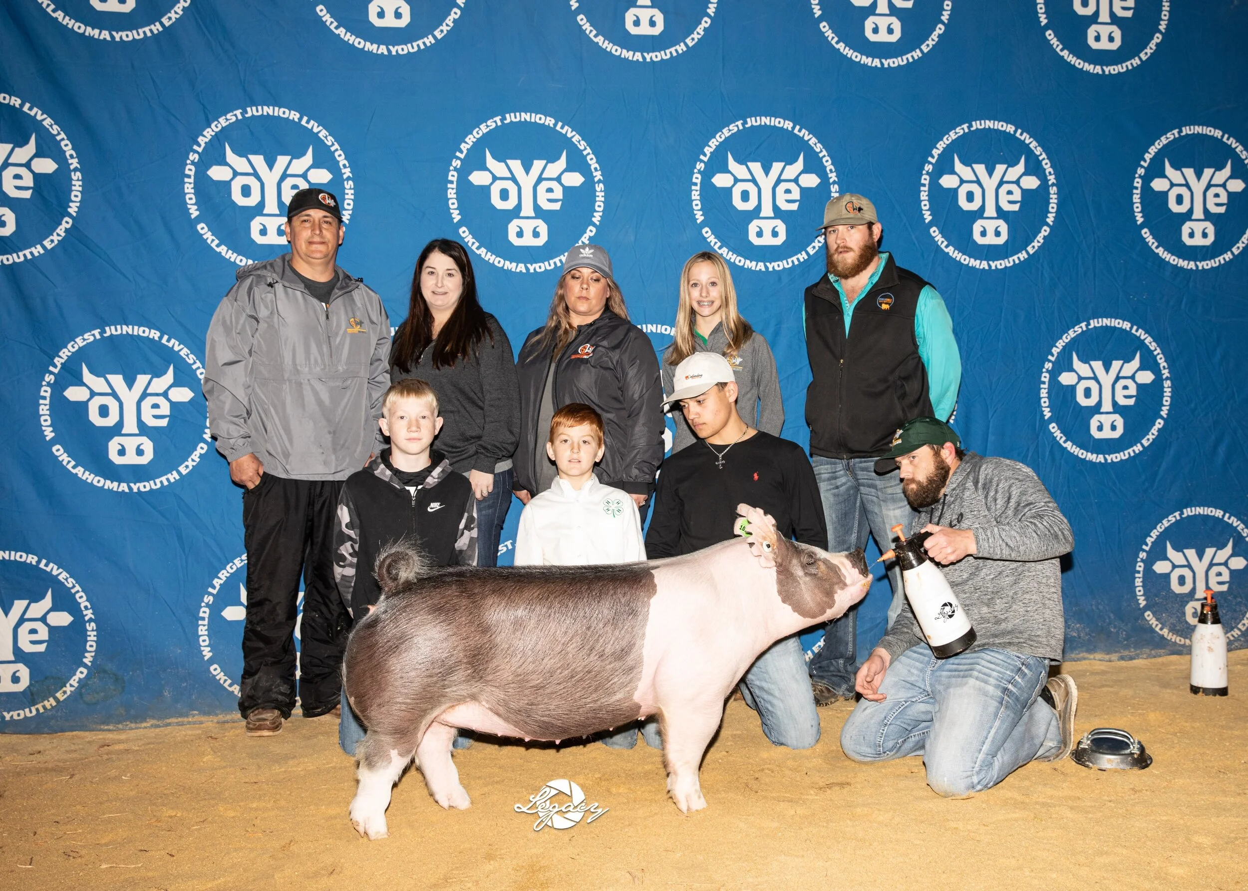 10th Overall Light Cross Gilt Oklahoma Youth Expo