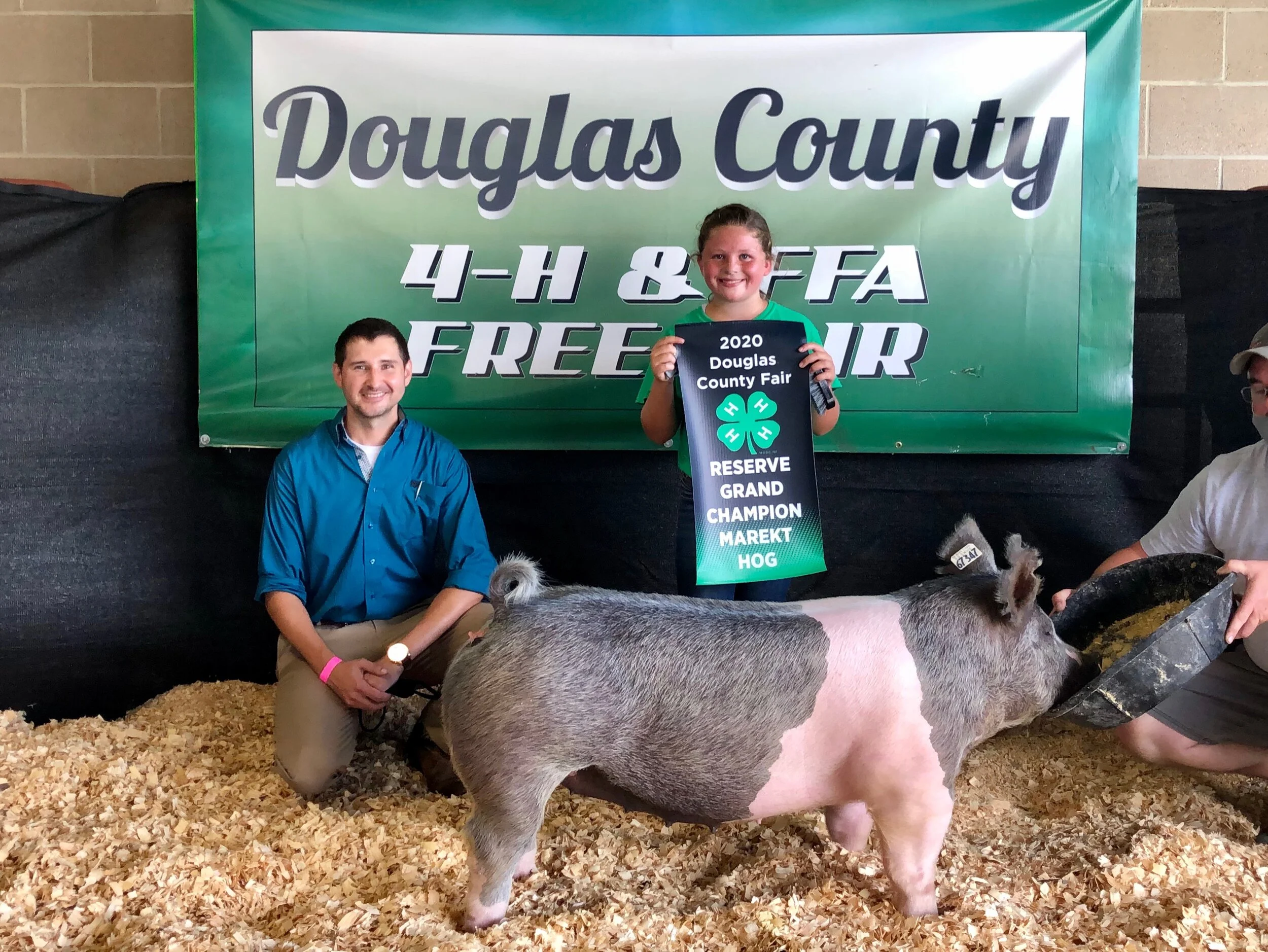 Reserve Grand Champion Market Hog Douglas County KS