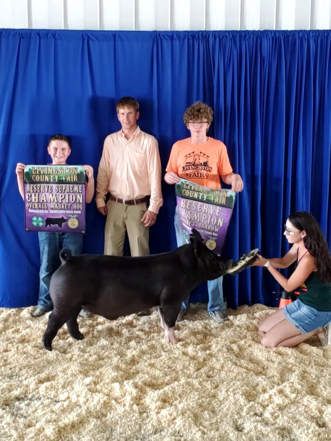 Reserve Grand Champion Market Hog Livingston County MO
