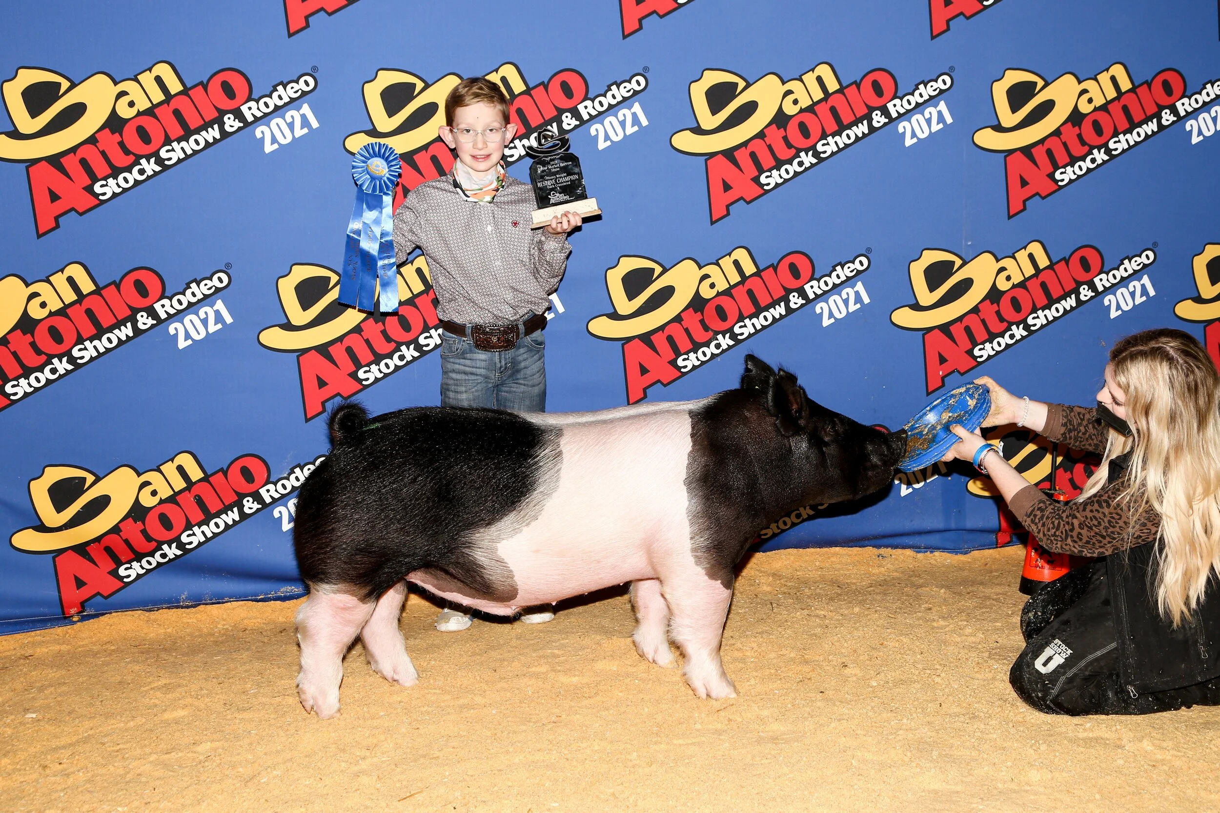 Reserve Champion Heavyweight Dark Cross San Antonio