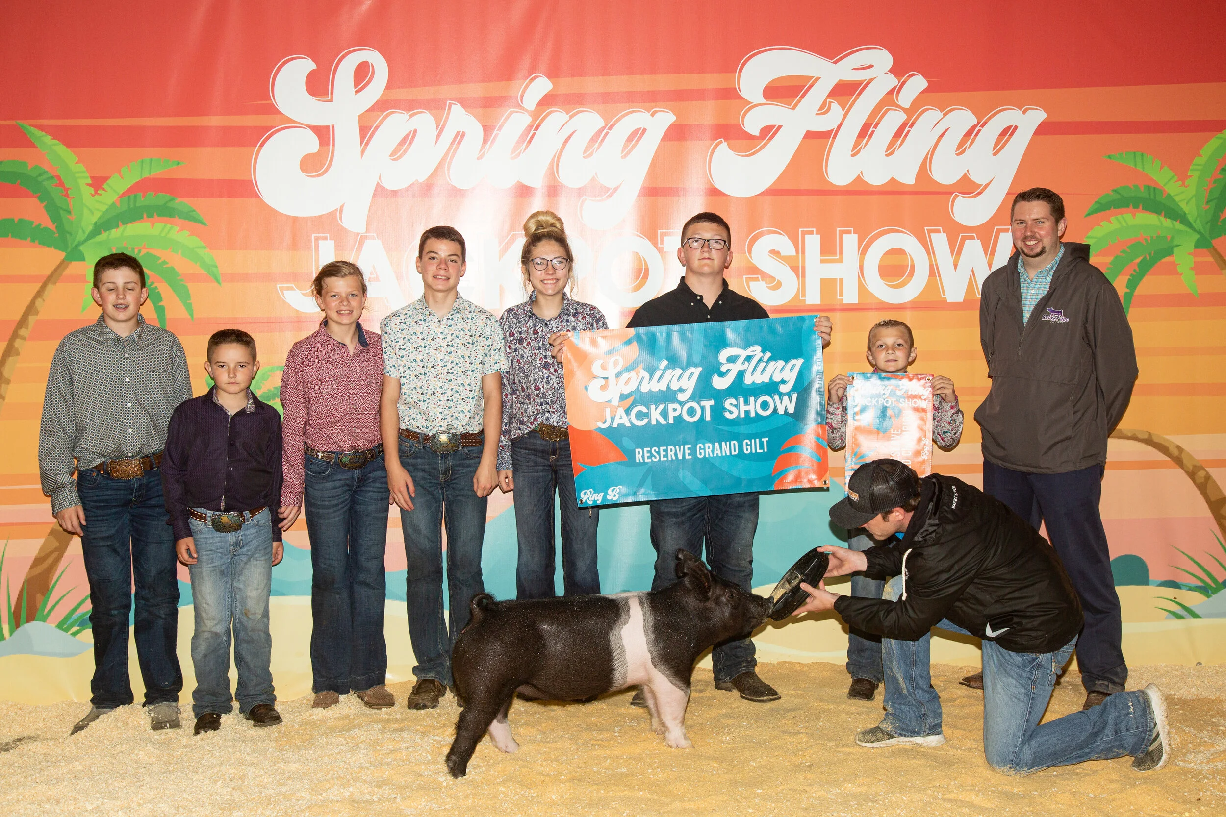 Reserve Grand Gilt  Ring B Spring Fling 