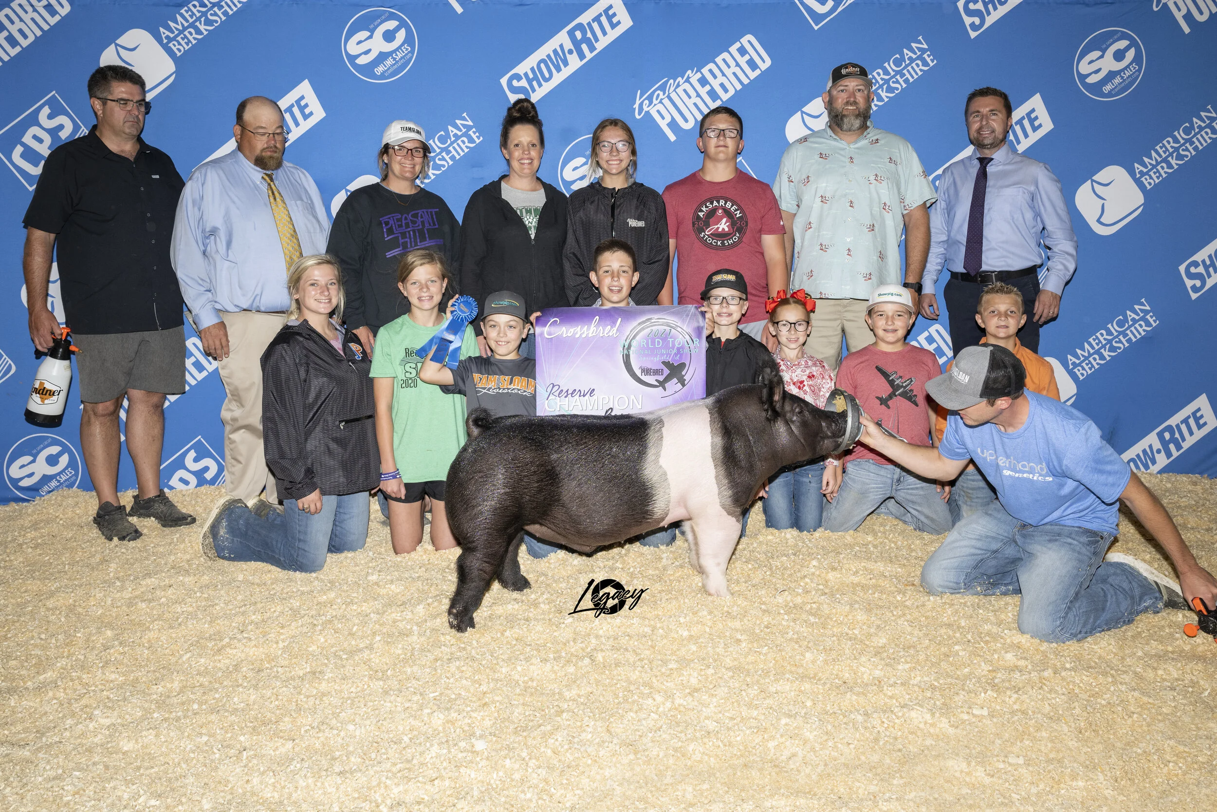 Reserve Champion Crossbred Barrow National Junior Show