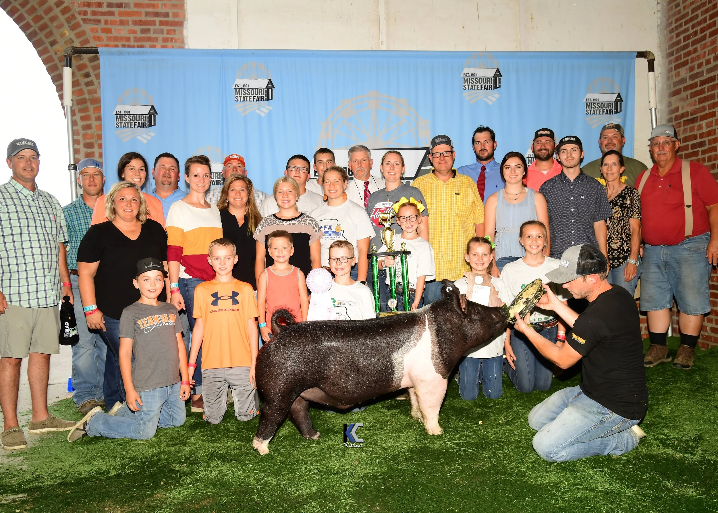 Fourth Overall Barrow Reserve Champion 4H Barrow Missouri State Fair