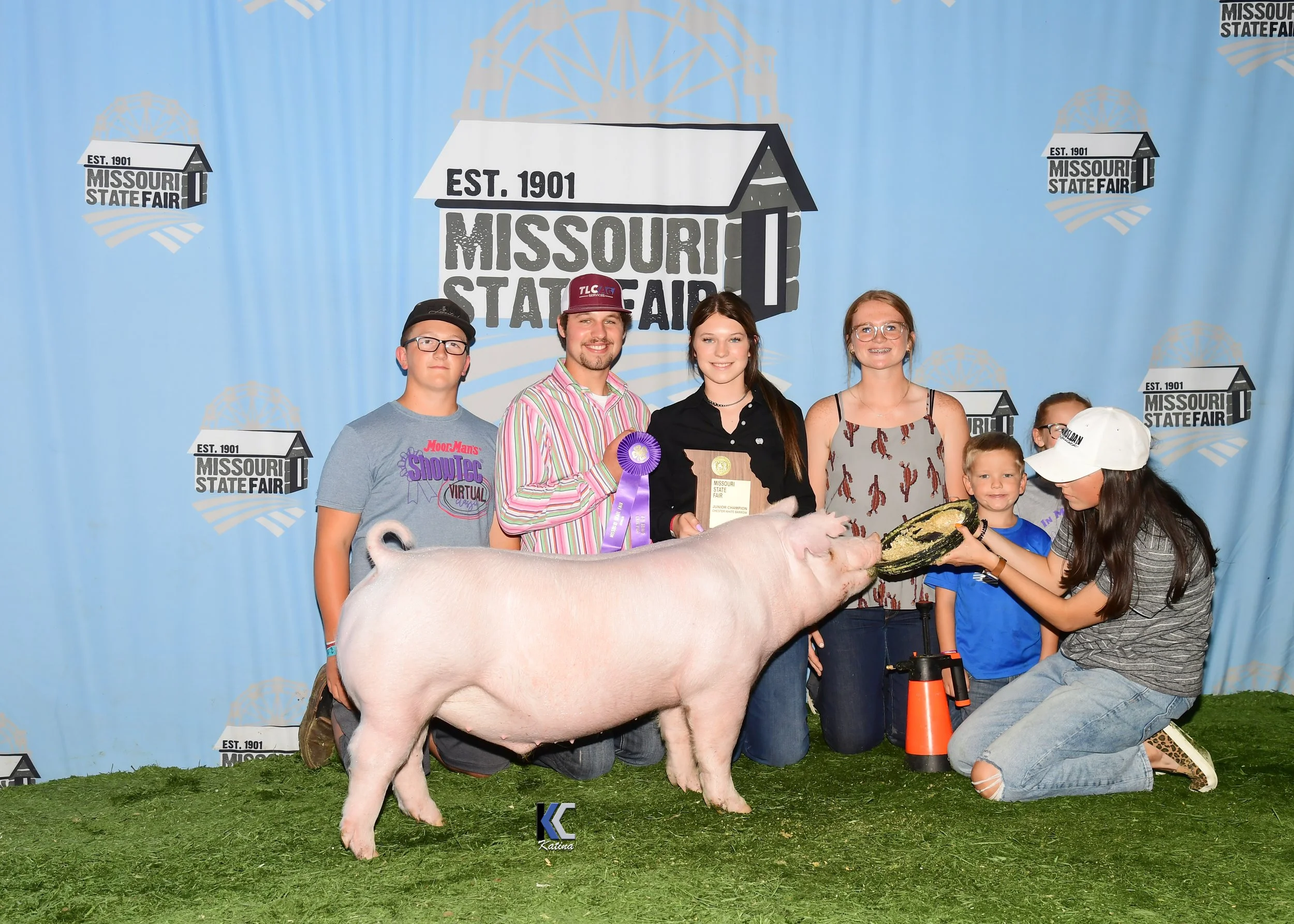 Champion 4H Chester Barrow Missouri State Fair