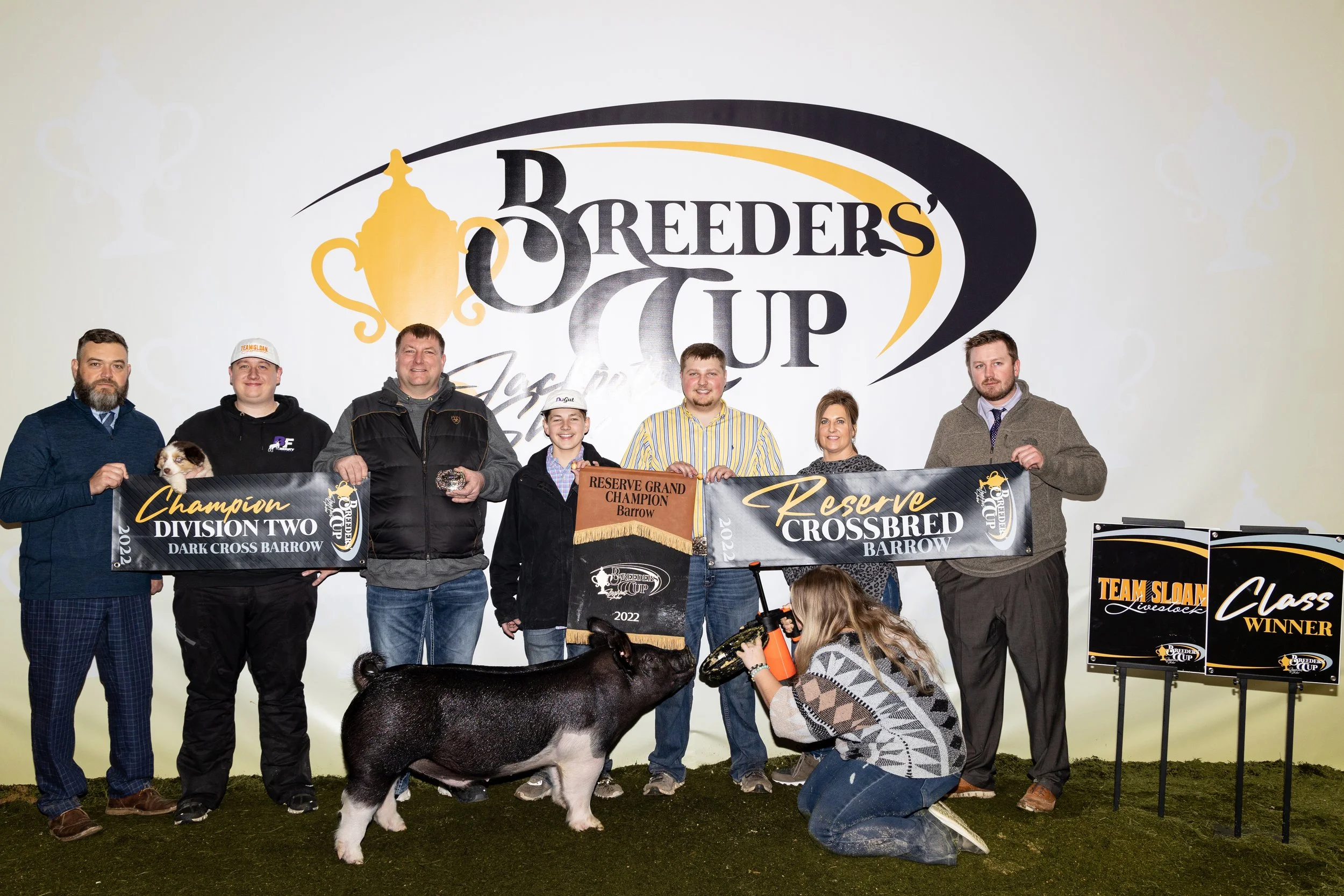 Reserve Grand Champion Barrow Breeders Cup