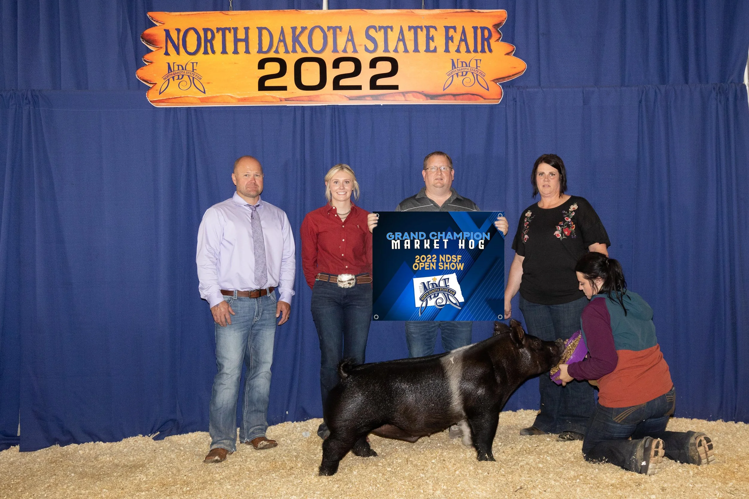 Grand Champion Open Market Hog North Dakota State Fair