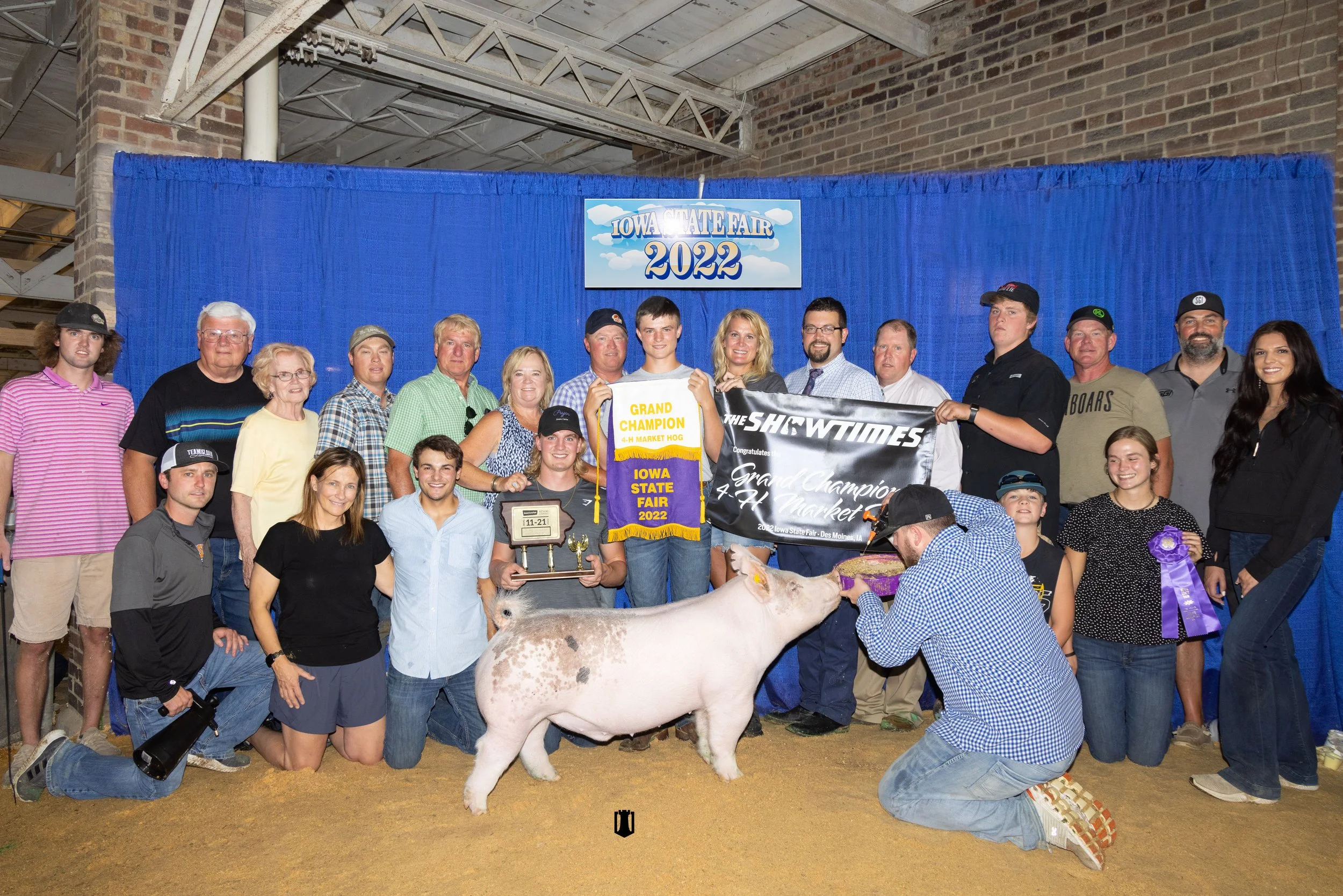 Grand Champion 4H Market Hog Iowa State Fair
