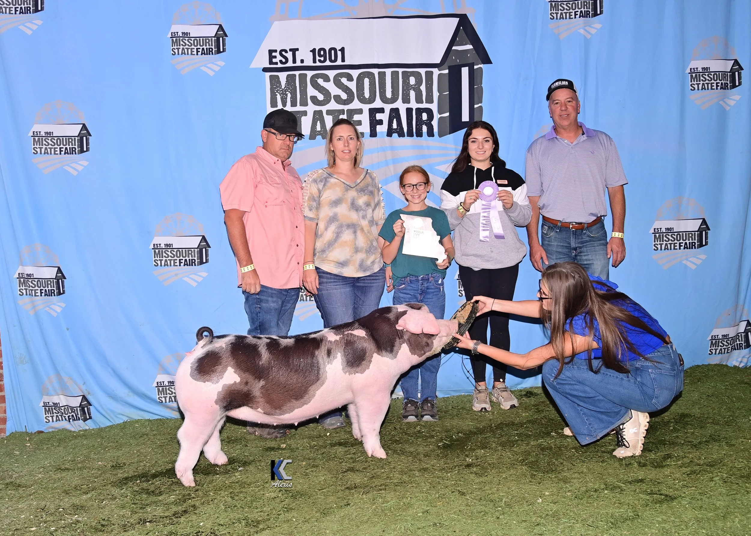 Reserve Champion 4H Spot Gilt