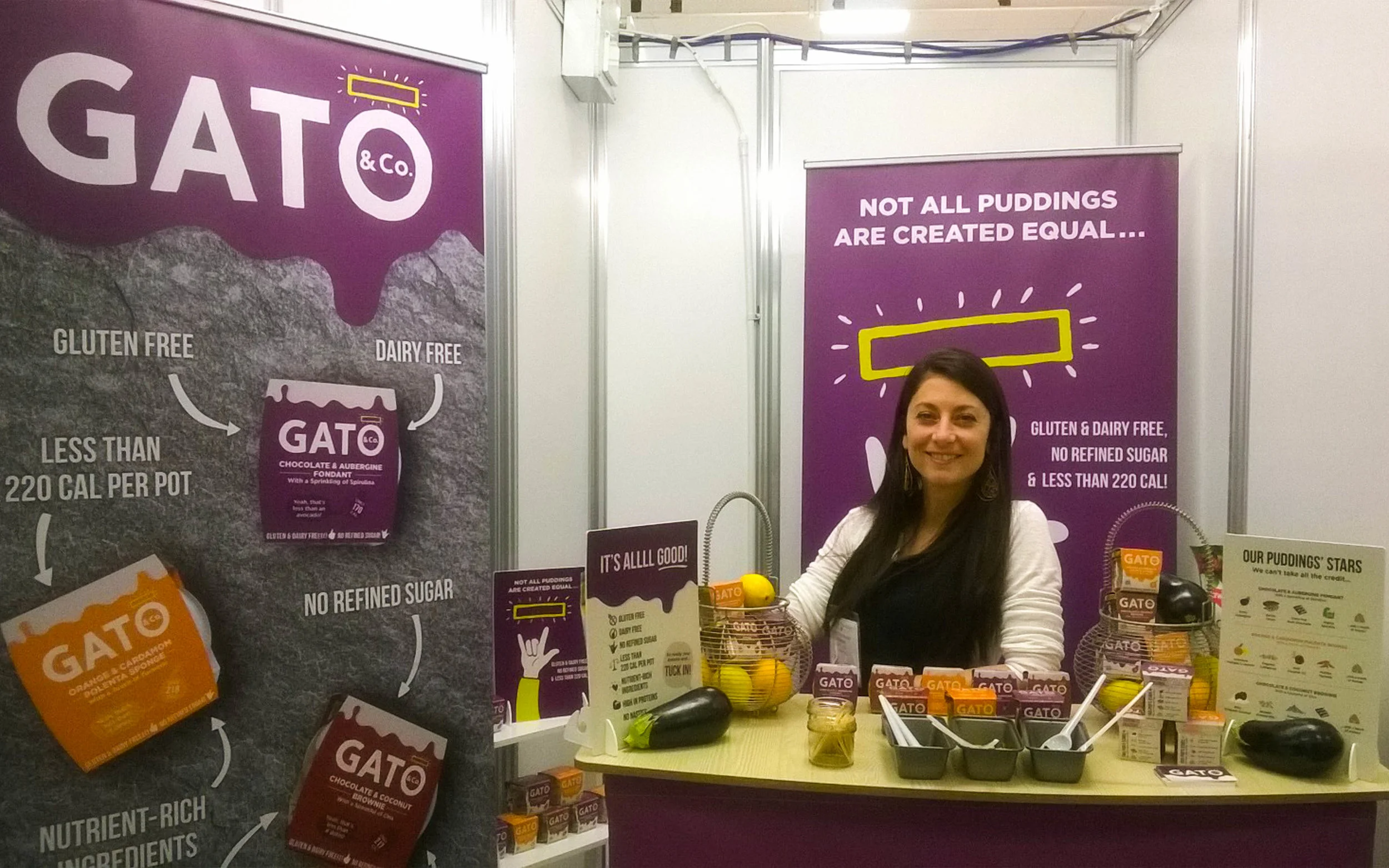 Gato & Co.’s founder shared her passion for a healthy pudding