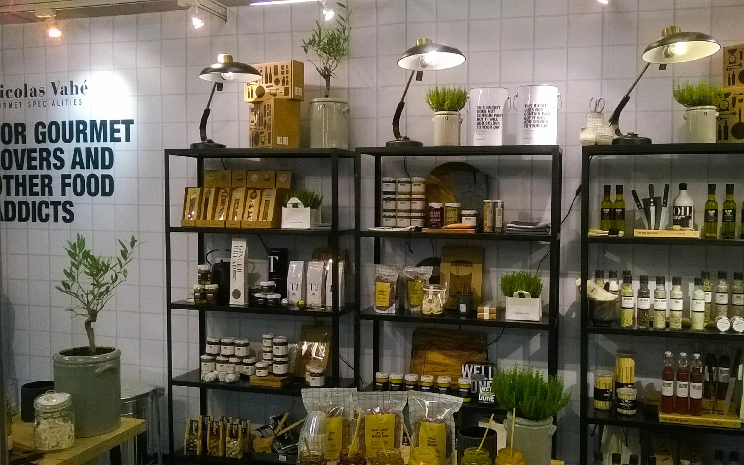 A well designed display by danish company Nicolas Vahé