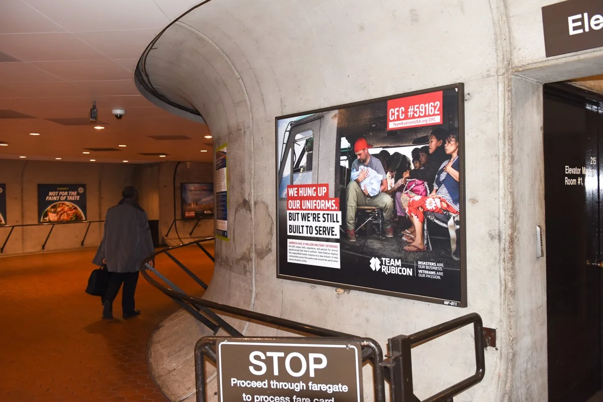 Team Rubicon Subway Two Sheet Poster Advertising.jpg