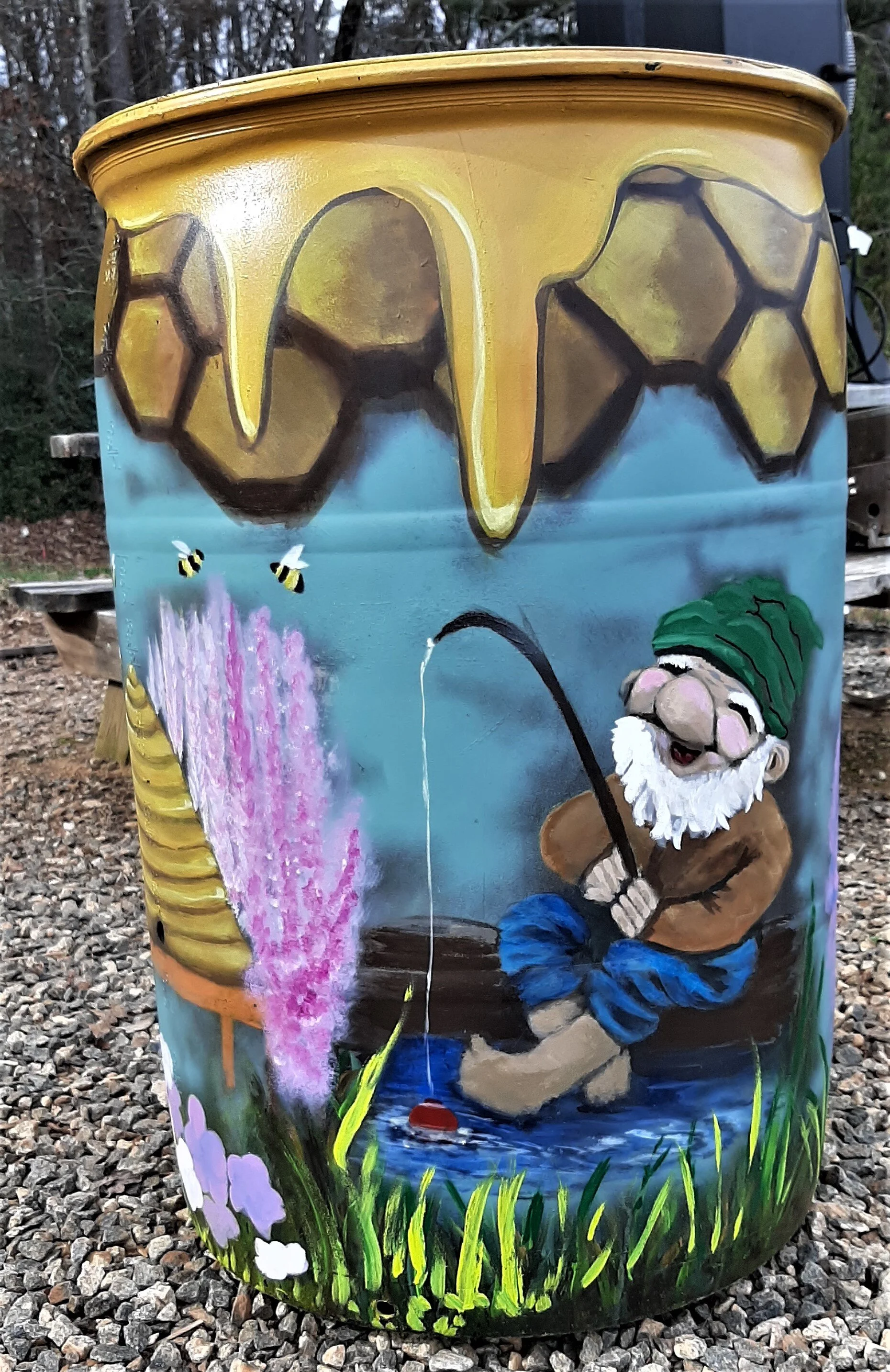  Rain Barrel for Charity 