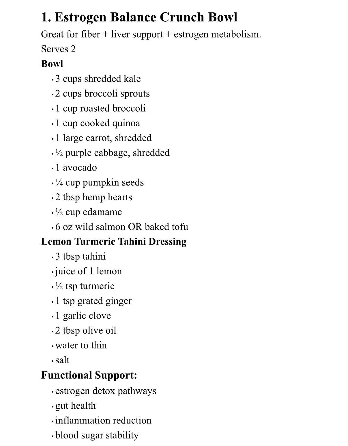 Food is Medicine 🙌🏻 LIKE &amp; SAVE these 5 hormone supporting salads/bowls!
