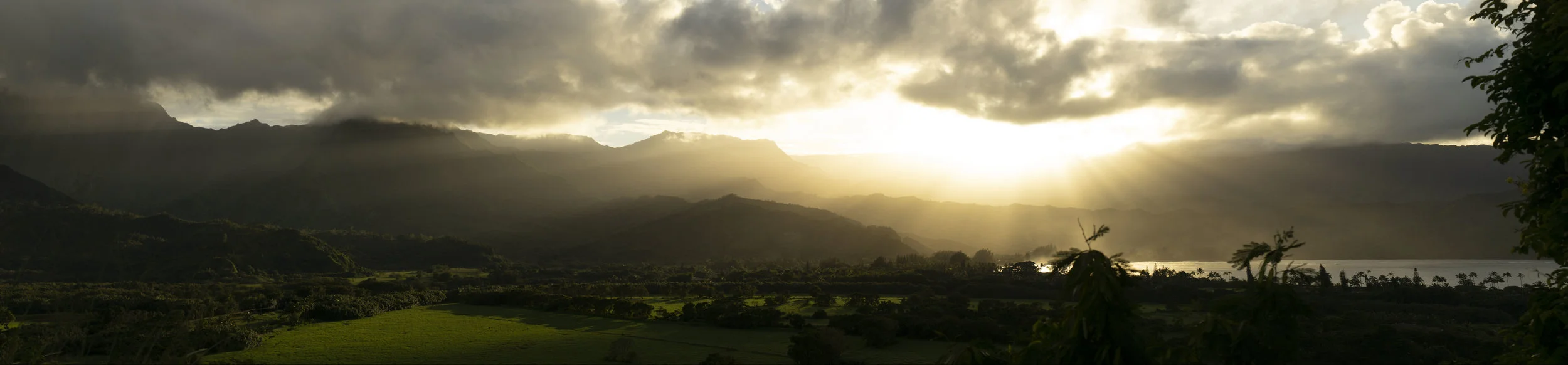 Hanalei Bay, Kauai. Hawai’i, 2018.
