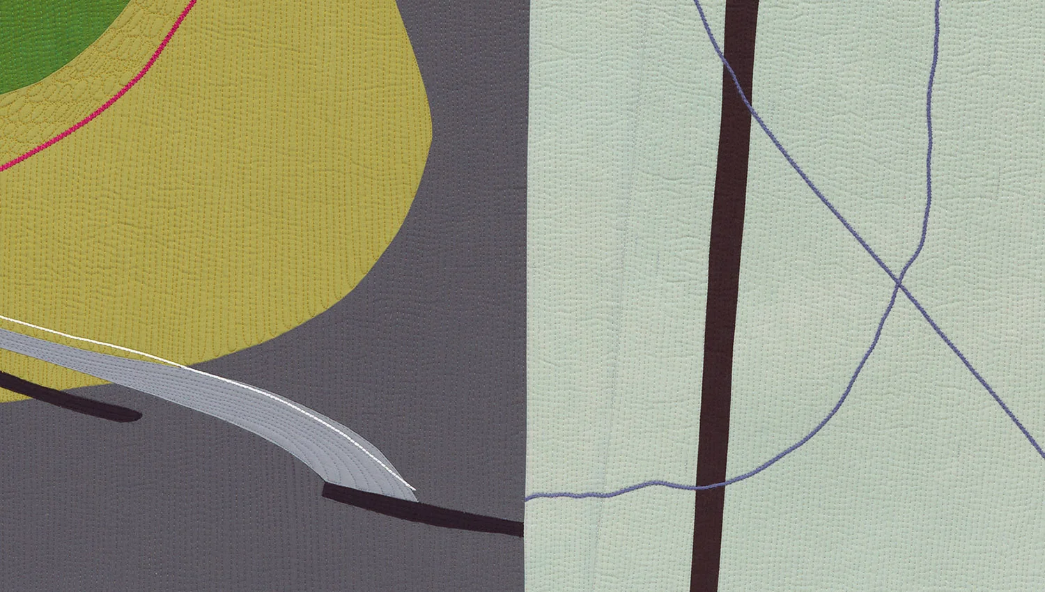 Juxtapositions 1:  Crossing Lines, detail