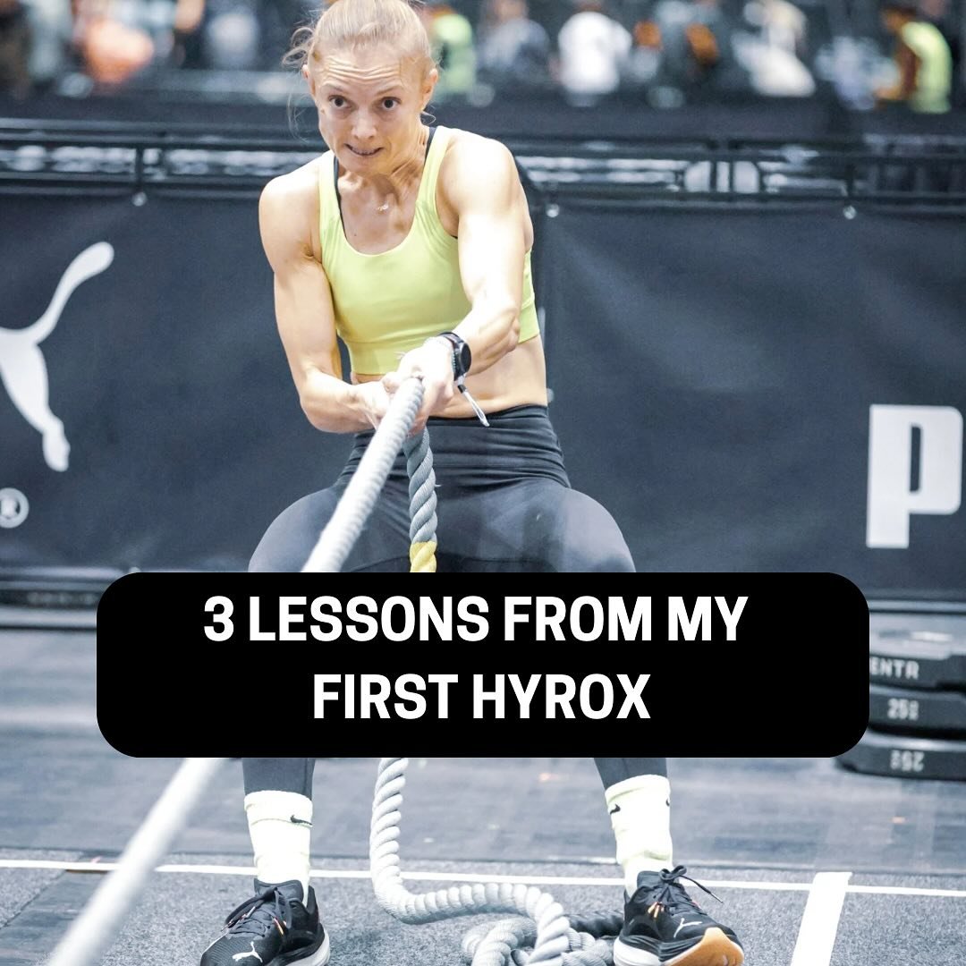 After doing my first Hyrox Doubles here&rsquo;s 3 things I would consider if I was to do it all again:

1) Prep! Can you eliminate any additional stress on the day of/ lead up to your race? How can you ensure you&rsquo;re as ready as you possibly can