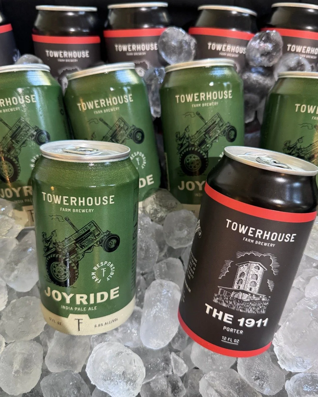 Crisp &amp; Hoppy or Smooth &amp; Rich?  Joyride IPA for that clean, citrusy kick. The 1911 Porter is all about slow sips and warm flavor. What&rsquo;s it going to be today?