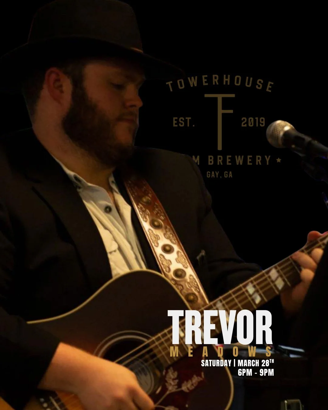Join us this Saturday for live music with Trevor Meadows. Come early and enjoy drinks and dinner, stay for some great music! Whether you're in the mood for laid back conversations around the fire pits, or a competitive game of pool in the Vault, we h