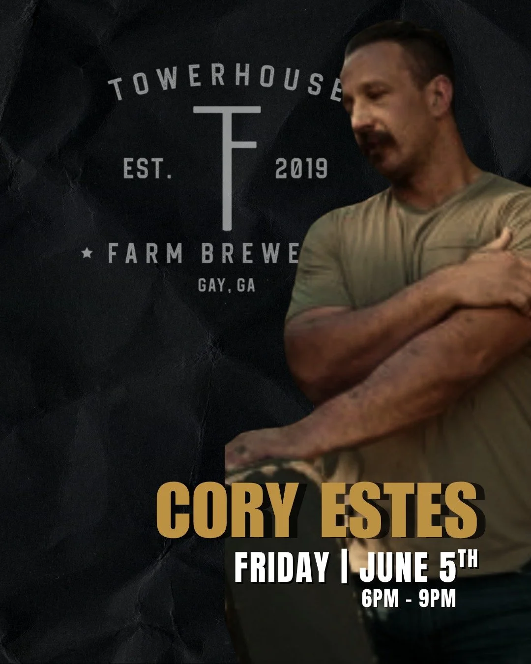 We are kicking off the weekend tonight with live music from Cory Estes from 6-9 pm!