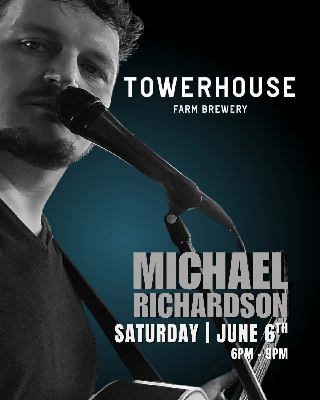 After the car show, It's just a short stroll down to the brewery! We've also got live music with Michael Richardson tonight from 6-9pm.