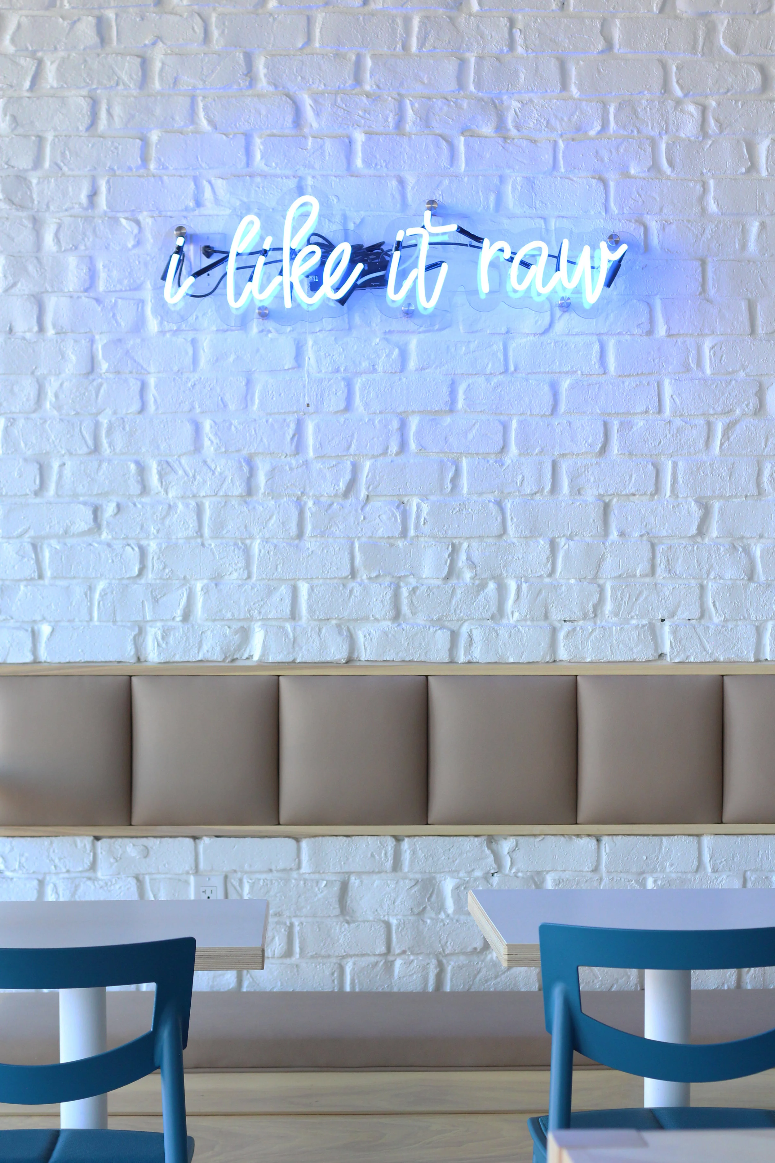 Completed interior