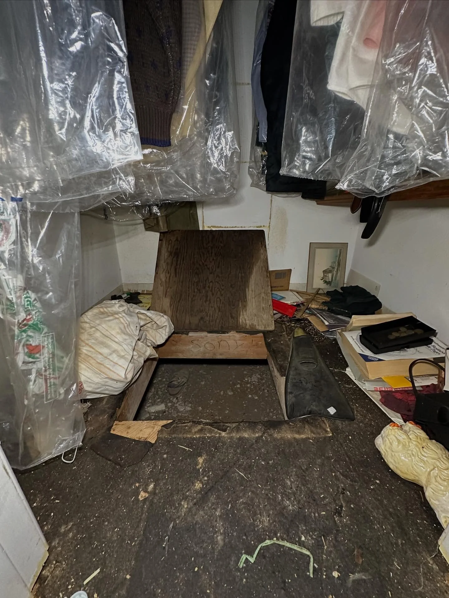 Your crawlspace or mine?