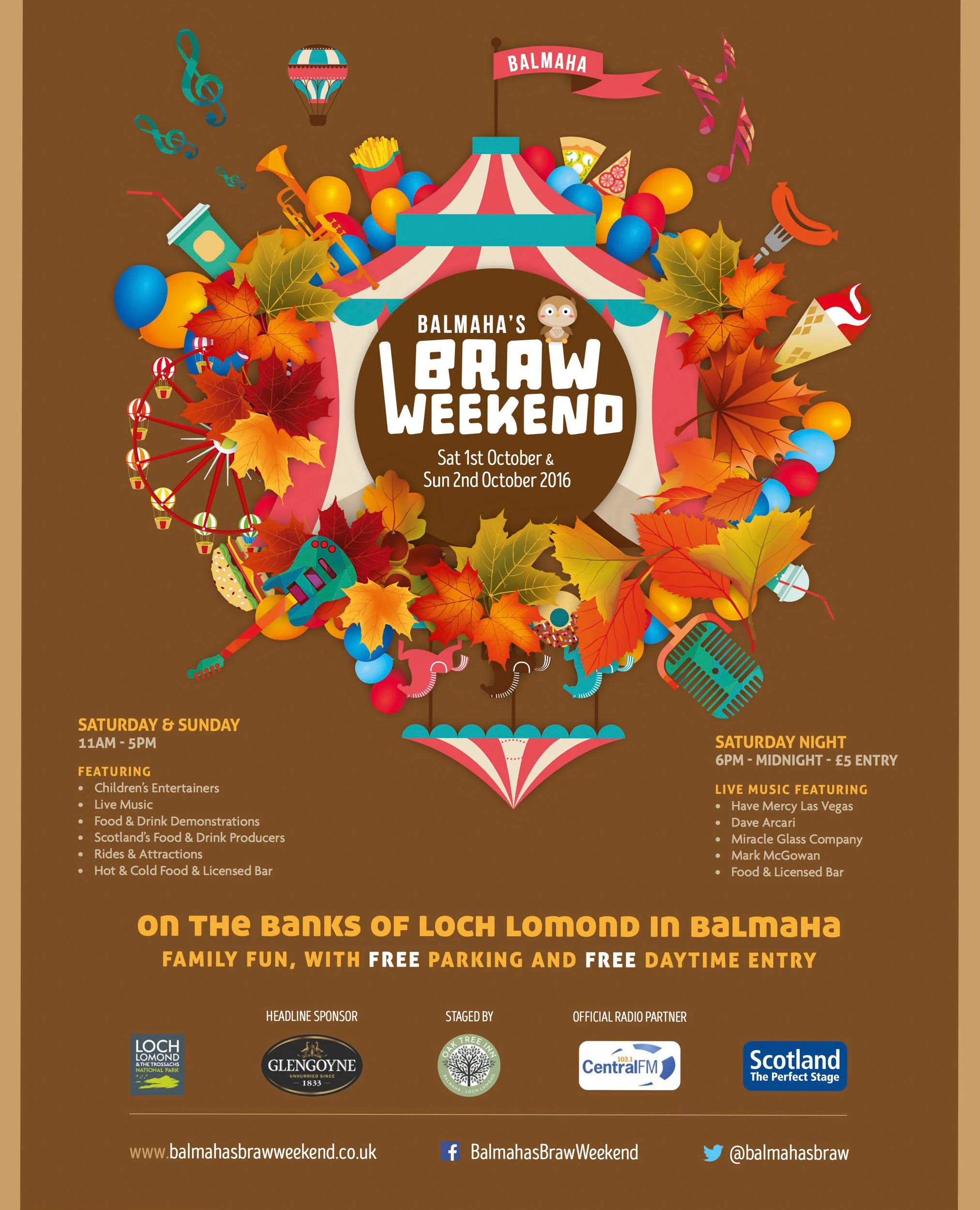 Balmaha’s Braw Weekend Festival Poster