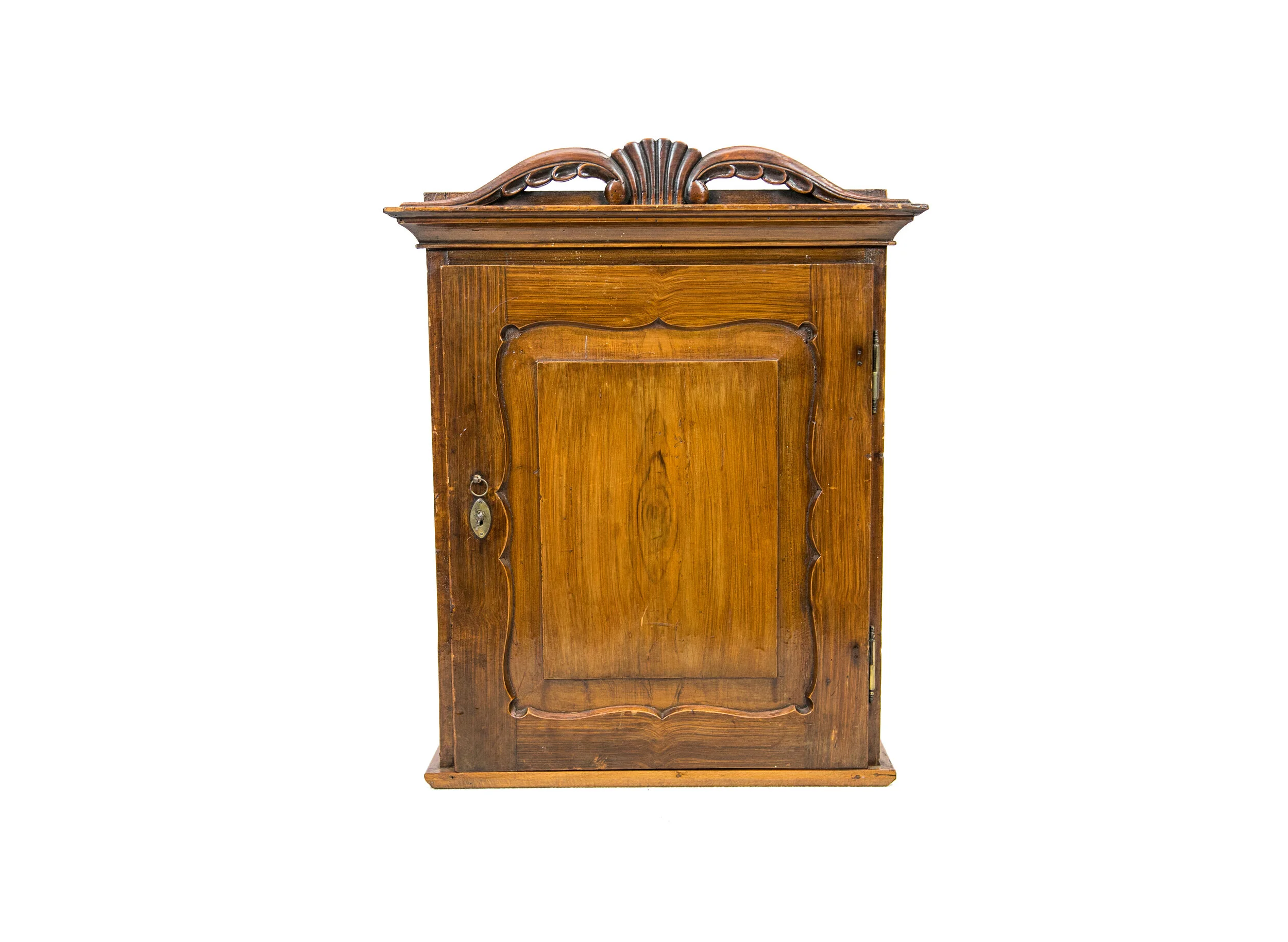 French Faux Painted Wall Cupboard