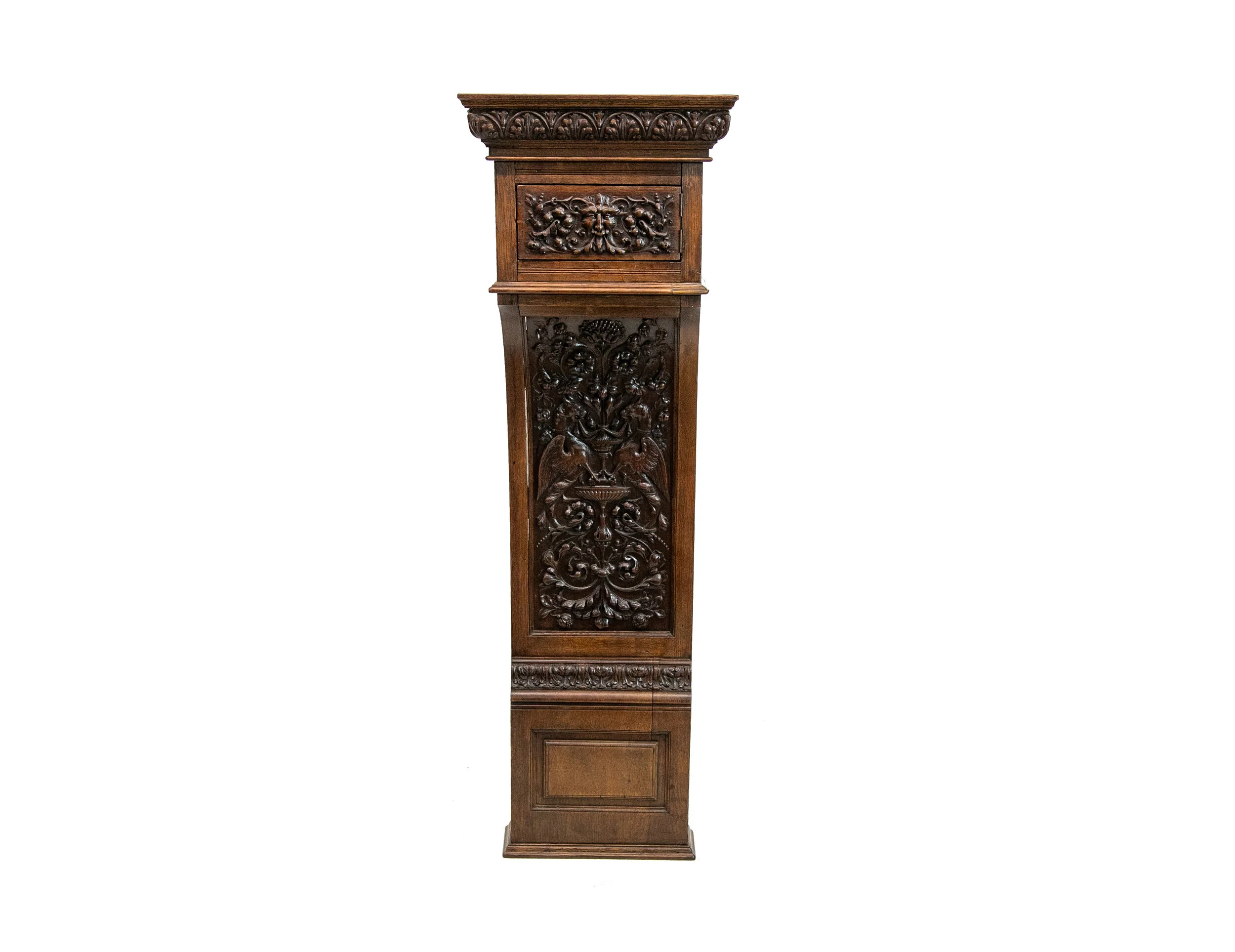 Carved Pilaster Cupboard