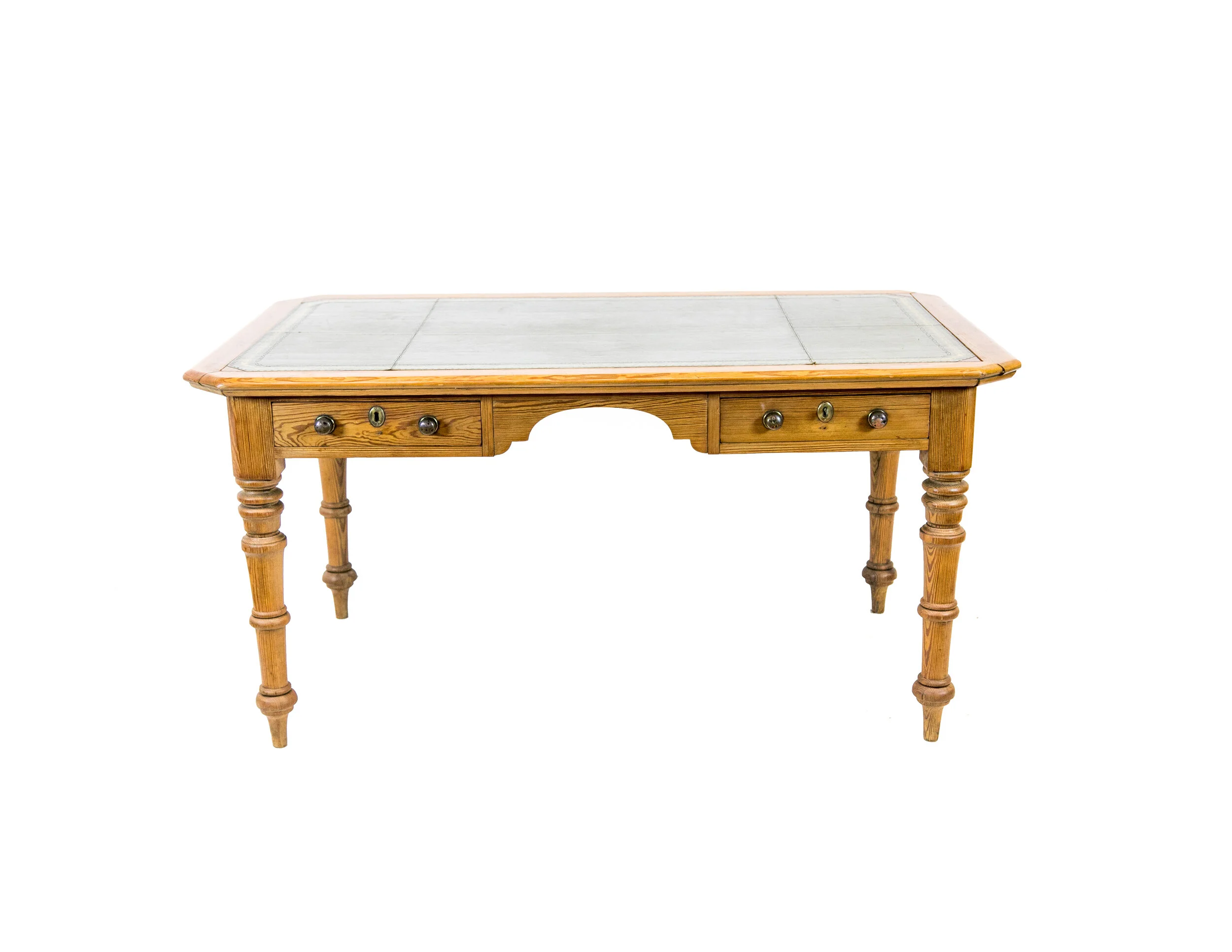 English Heart Pine Writing Desk