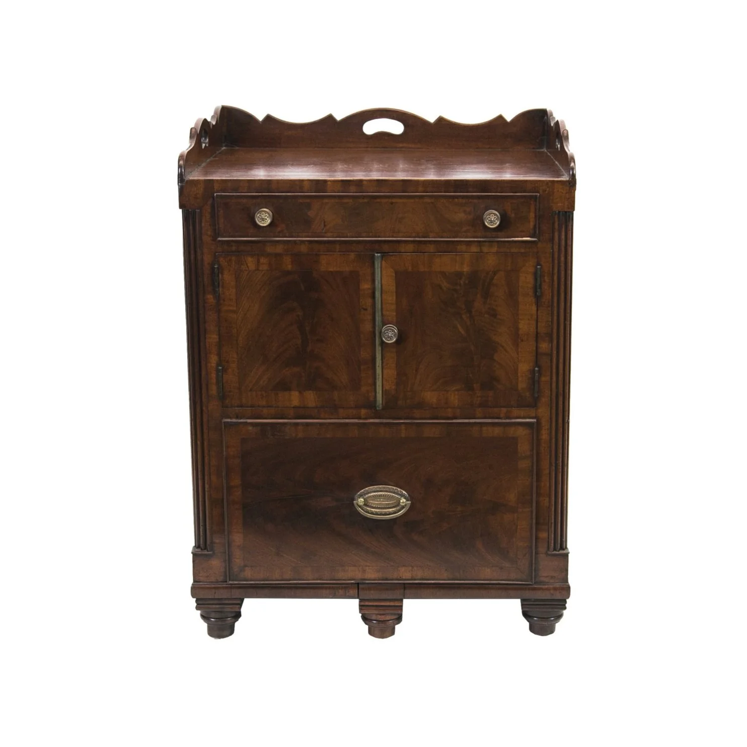 George III Mahogany Commode