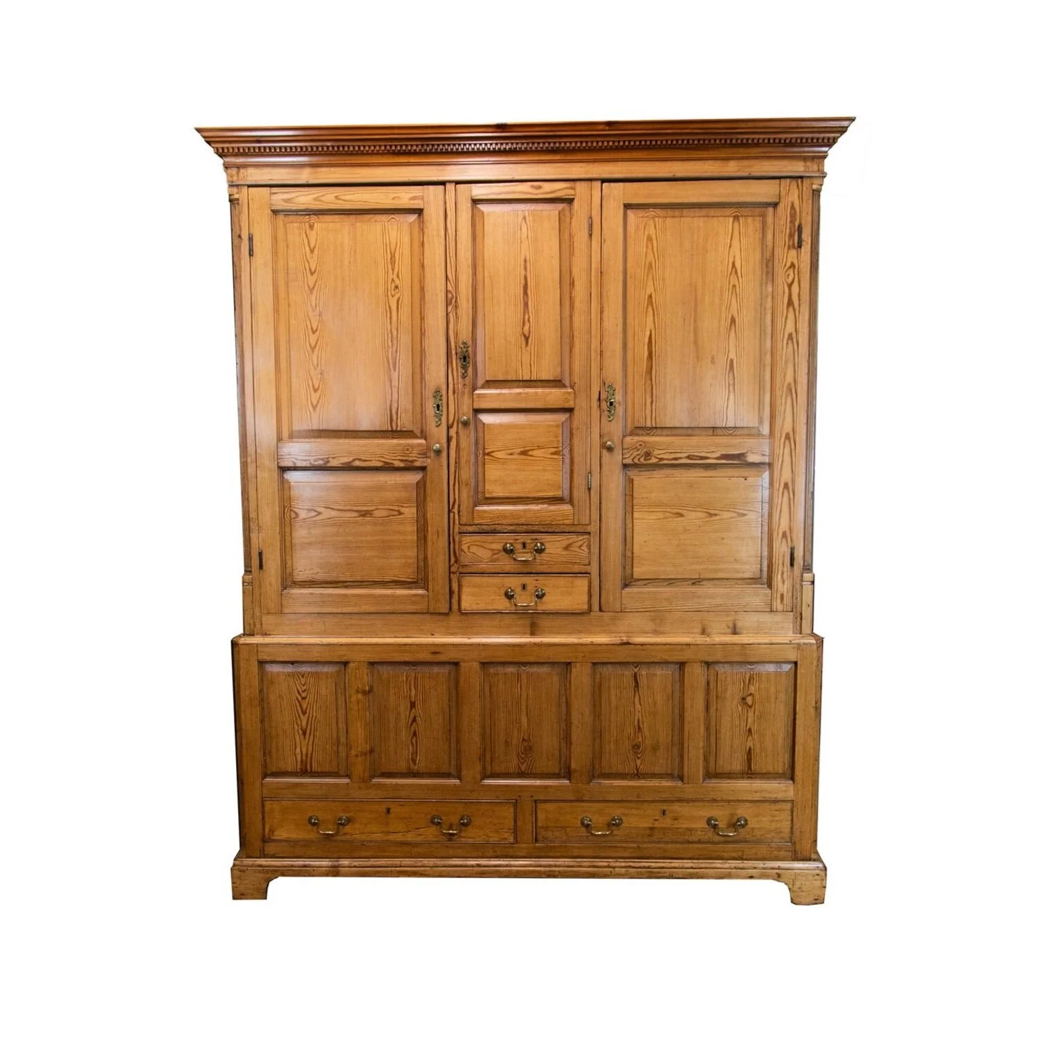 English Heart Pine Cupboard