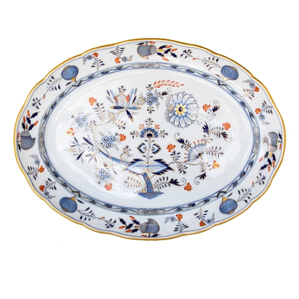 Large Meissen Serving Platter