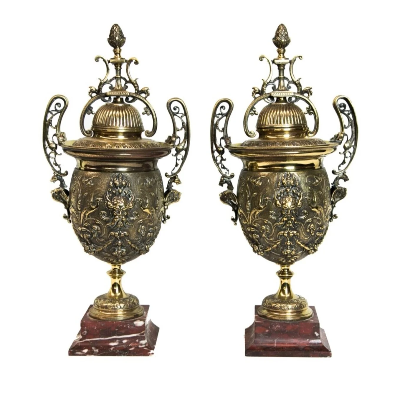 Pair of French Cassolettes