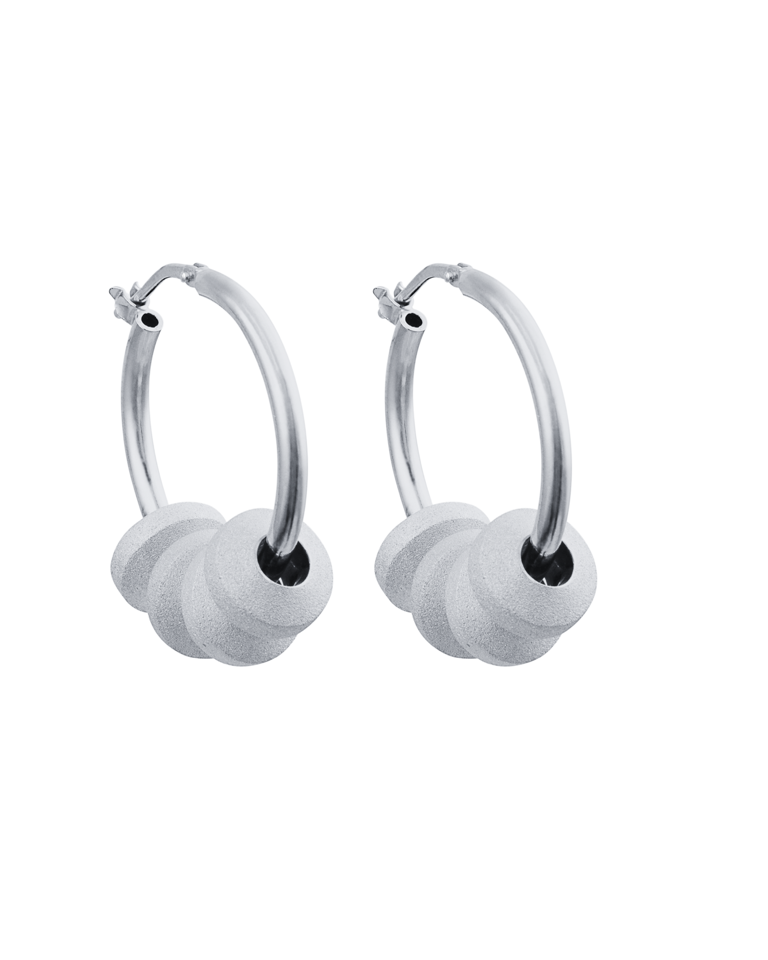 Boucles bonbons - Argent