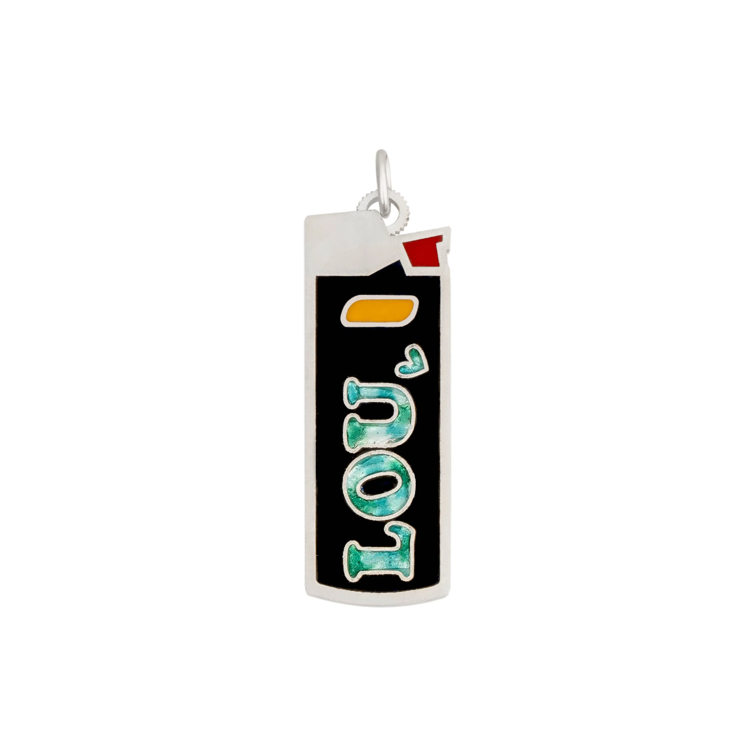Briquet custom - Email grand feu