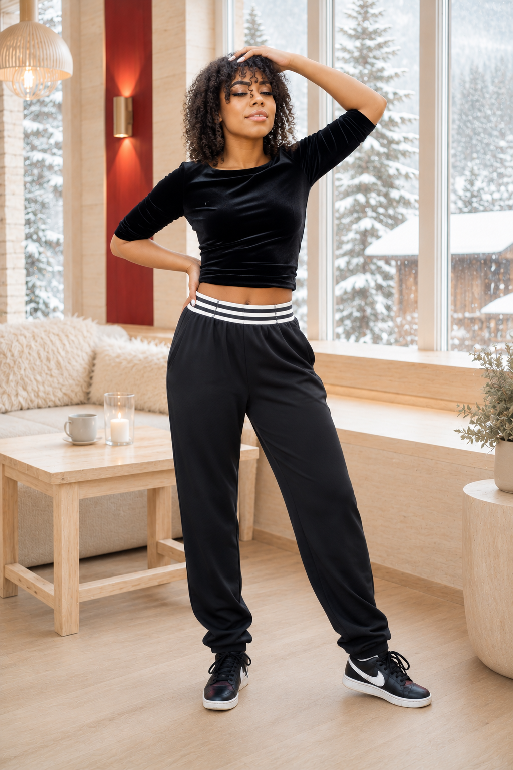 THE WEEKEND PANT Unisex Midweight Fleece Back Jogger