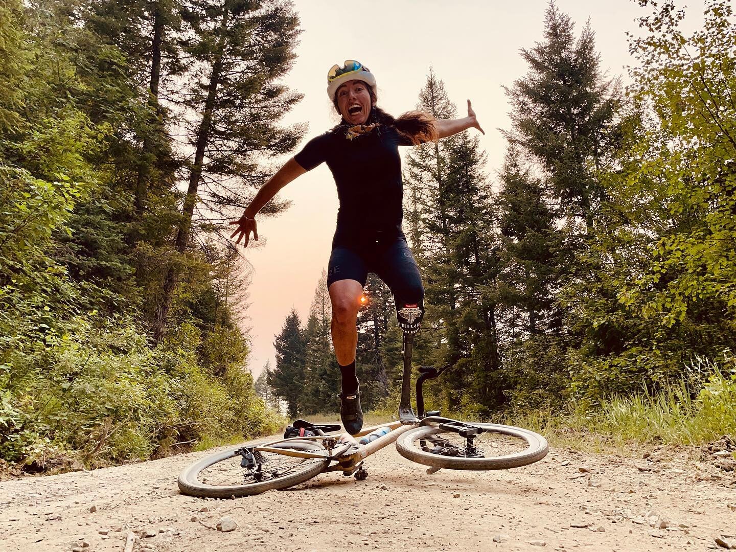 Happy Monday y&rsquo;all!! 

Jumping for joy despite the heat, wildfire smoke and tired leg(s) 😉 

The Leadville Trial 100 MTB and Steamboat Gravel are less than a month away. I&rsquo;m not sure I&rsquo;ll be ready, but who ever feels ready to tackl
