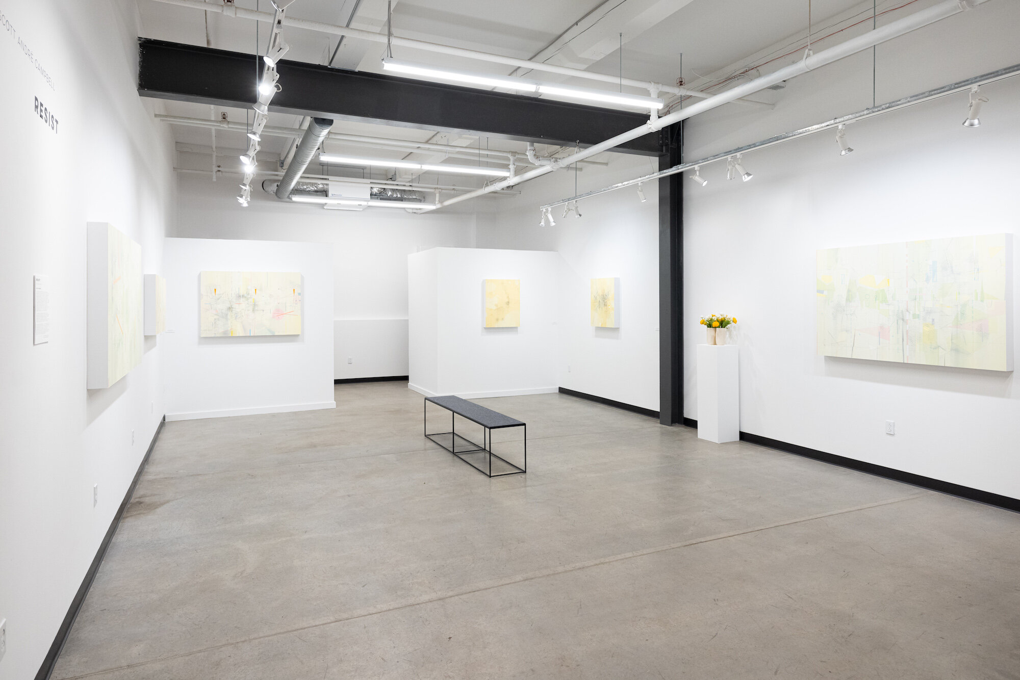 Installation View of "Resist" @ Soapbox Arts Gallery