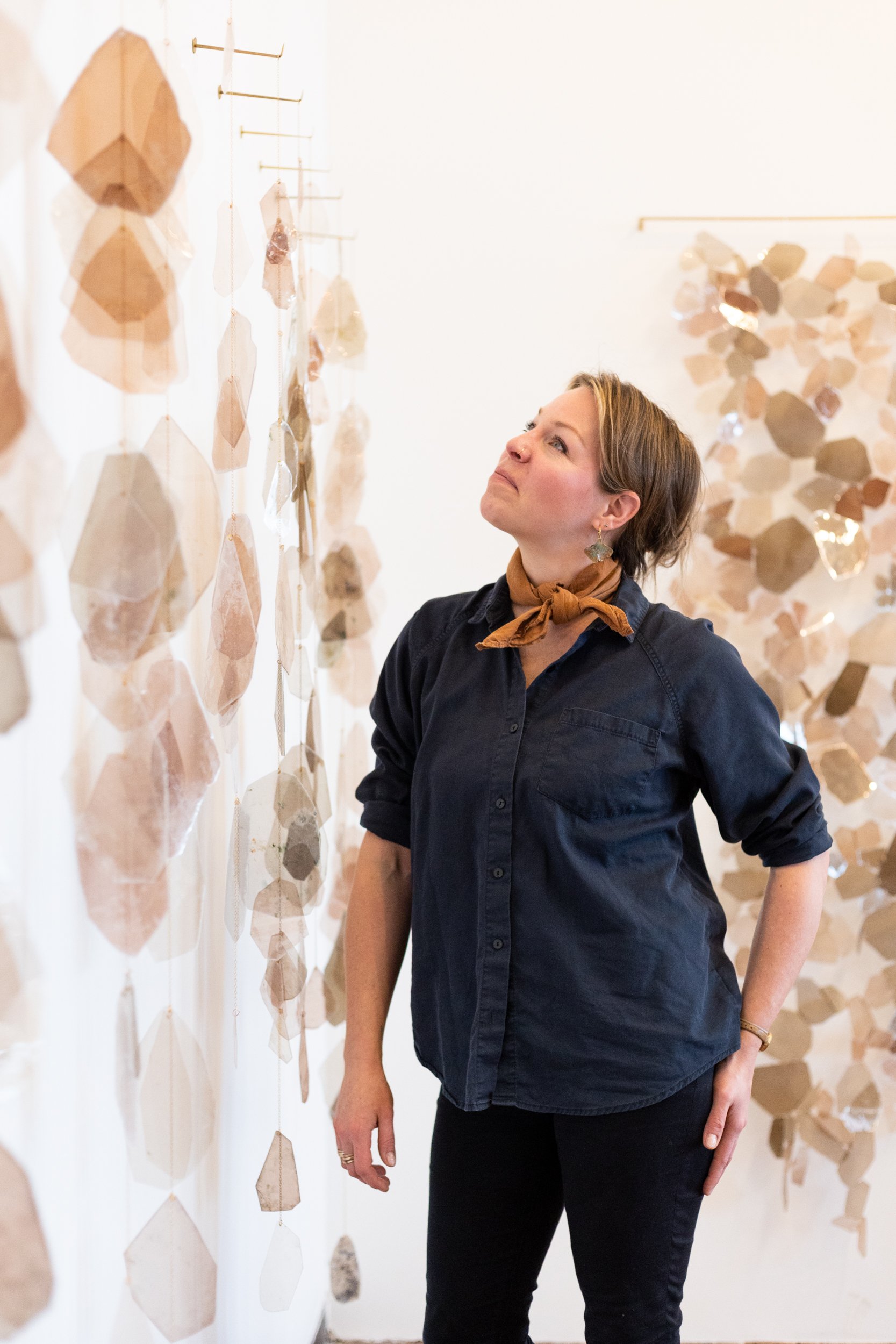  Explore &amp; collect original mixed media artwork utilizing natural and manmade materials by Maine-based installation artist, Christina Watka, 24/7 online at soapboxarts.com and in person at Soapbox Arts Gallery, a contemporary art gallery in Burli
