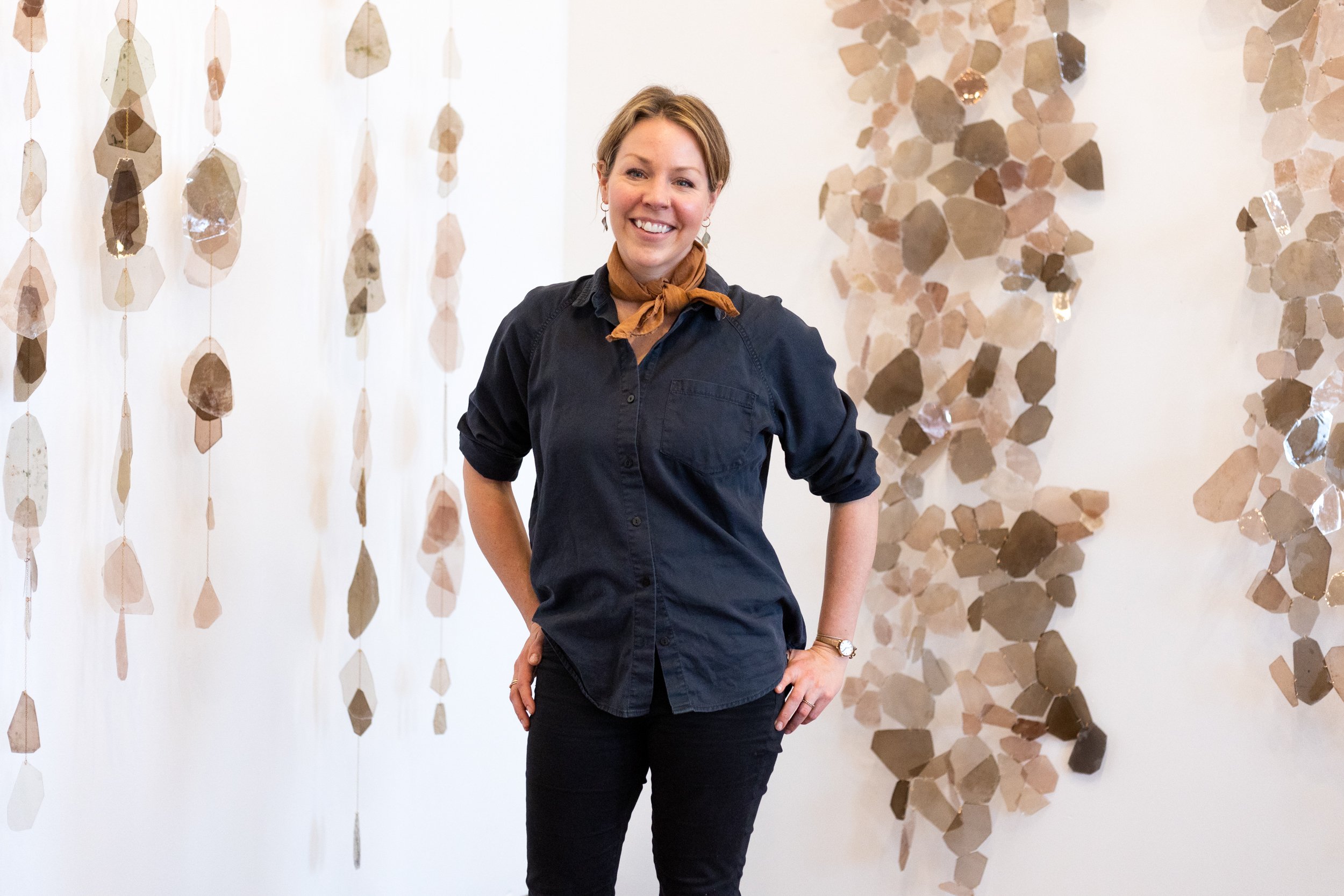  Explore &amp; collect original mixed media artwork utilizing natural and manmade materials by Maine-based installation artist, Christina Watka, 24/7 online at soapboxarts.com and in person at Soapbox Arts Gallery, a contemporary art gallery in Burli