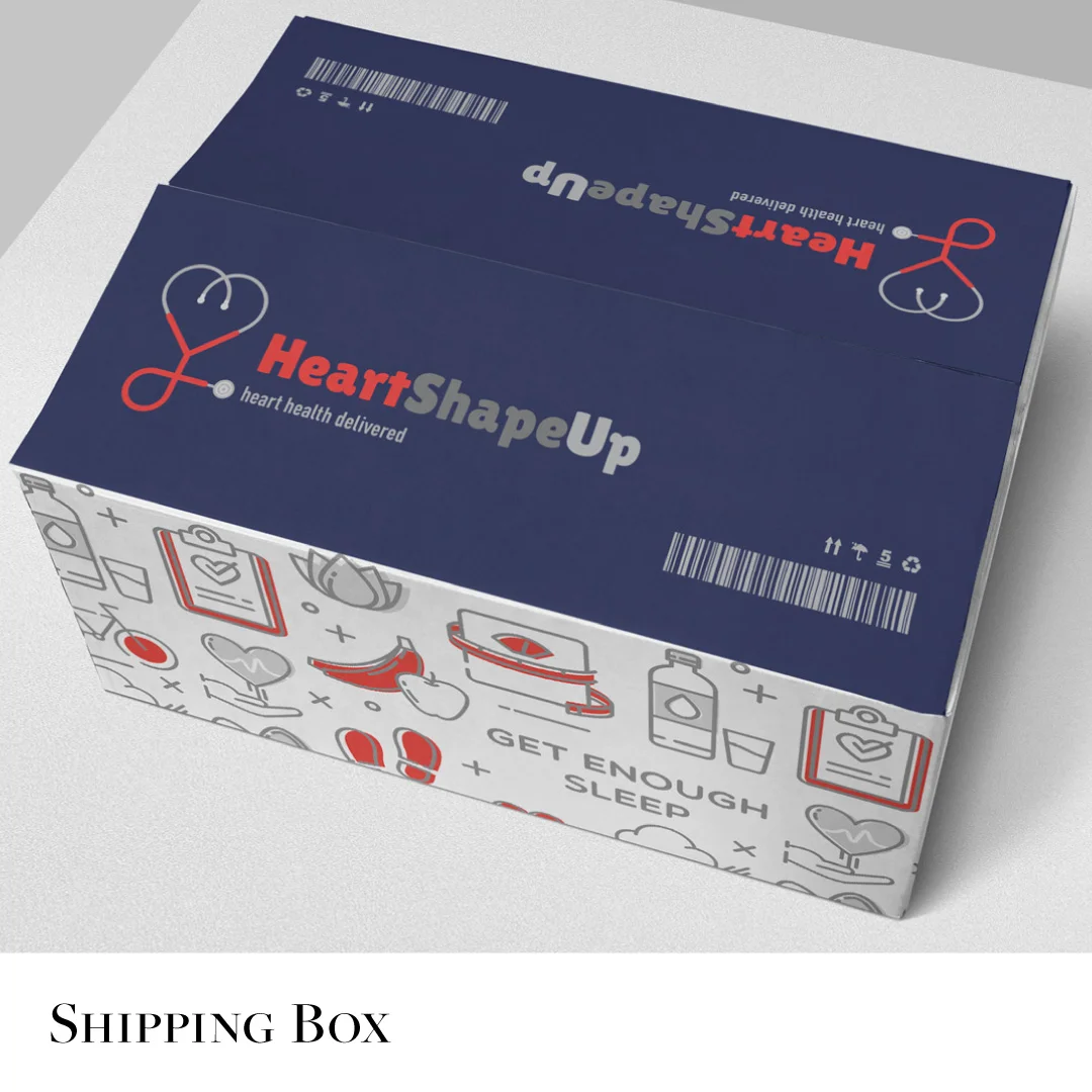 custom designed shipping delivery box