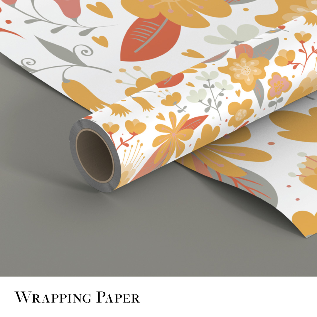 custom design gift wrapping paper