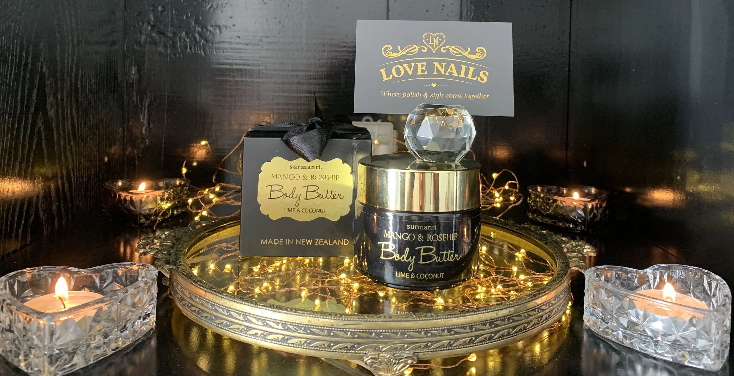 LIME &amp;  COCONUT, MANGO &amp; ROSEHIP BODY BUTTER 