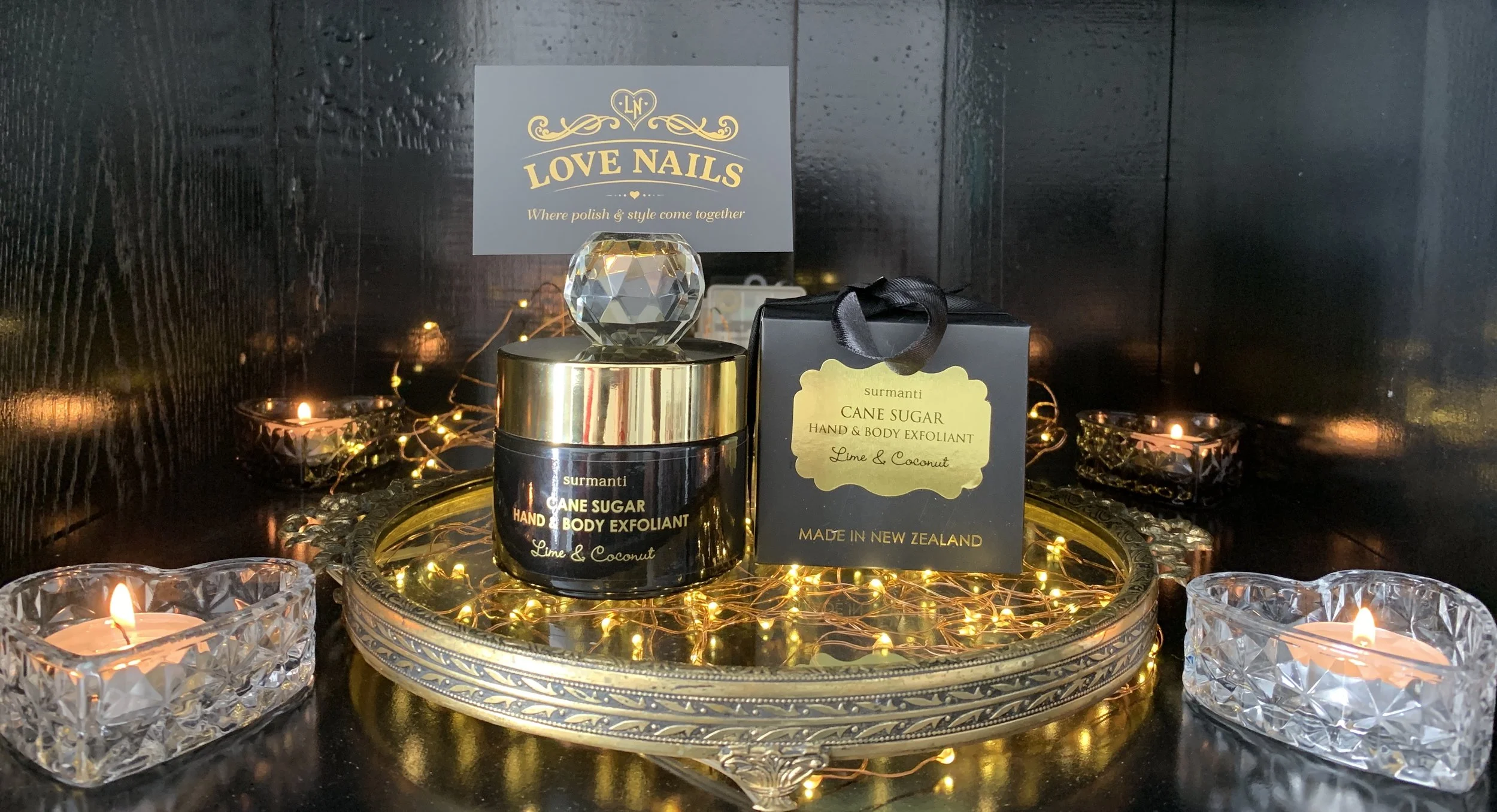 LIME &amp; COCONUT CANE SUGAR EXFOLIANT