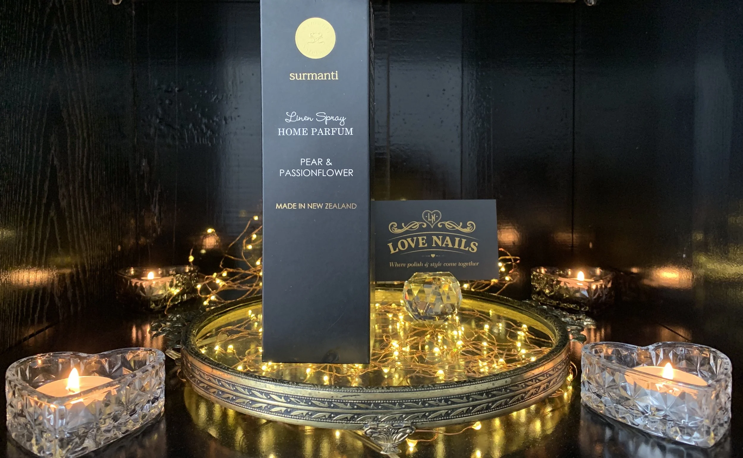 PEAR &amp; PASSIONFLOWER LINEN SPRAY HOME PARFUM